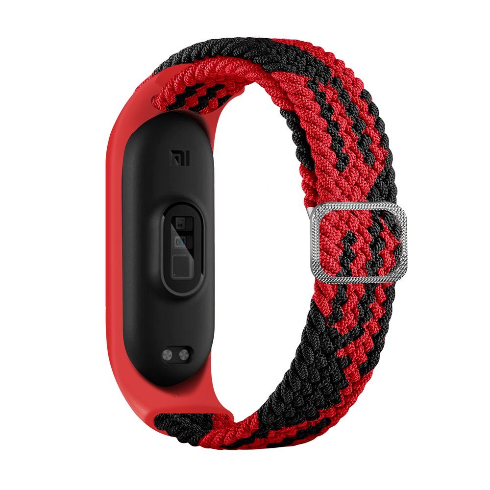 cofi1453 Armband Strap Stoff Ersatzarmband kompatibel mit Xiaomi Mi Band 6 / 5 / 4 / 3