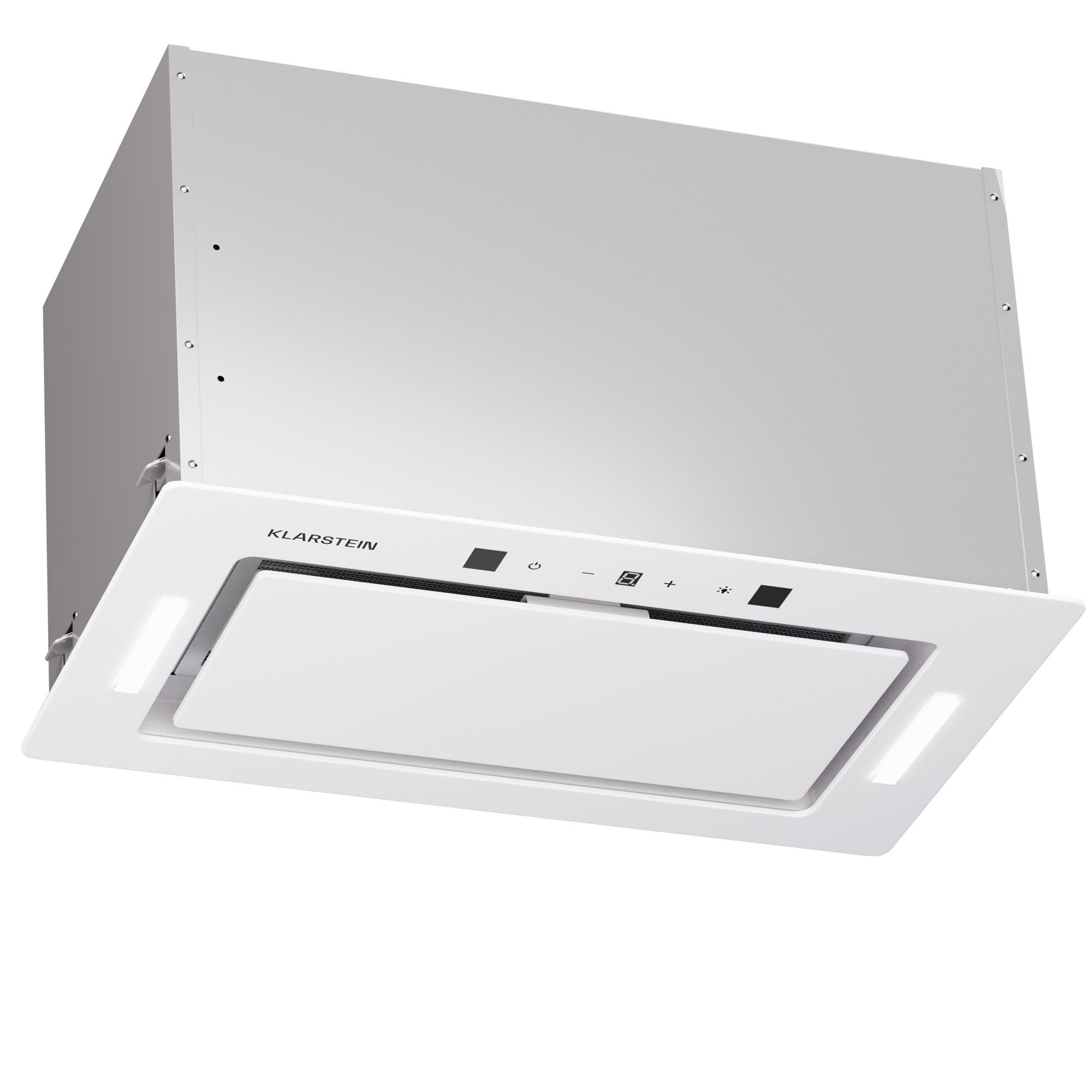 Klarstein Deckenhaube Hektor Dunstabzugshaube Einbau Abluft Umluft LED Touch