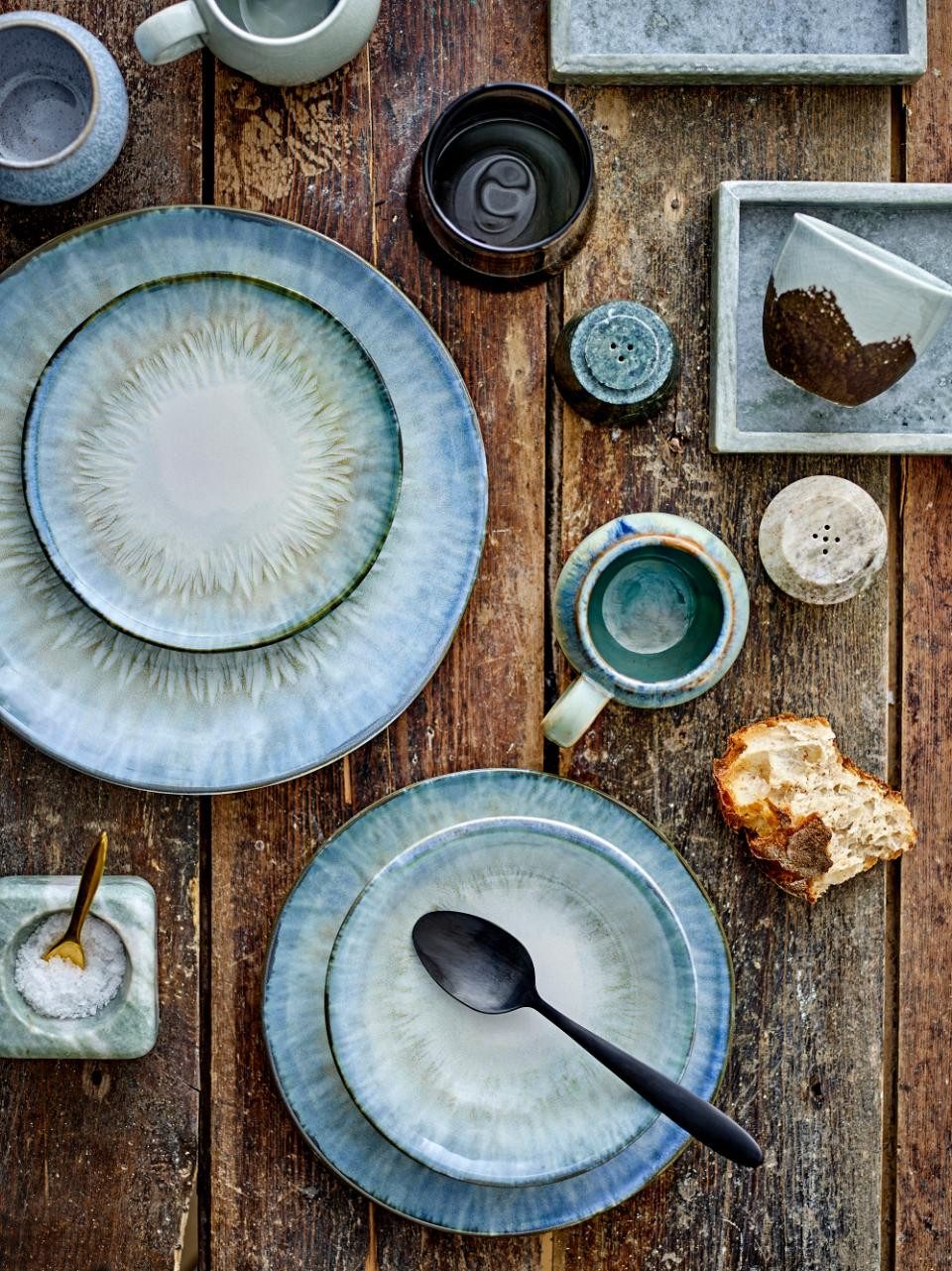 Bloomingville Tasse Bloomingville Paula Tasse, Grün, 275 ml, Steingut