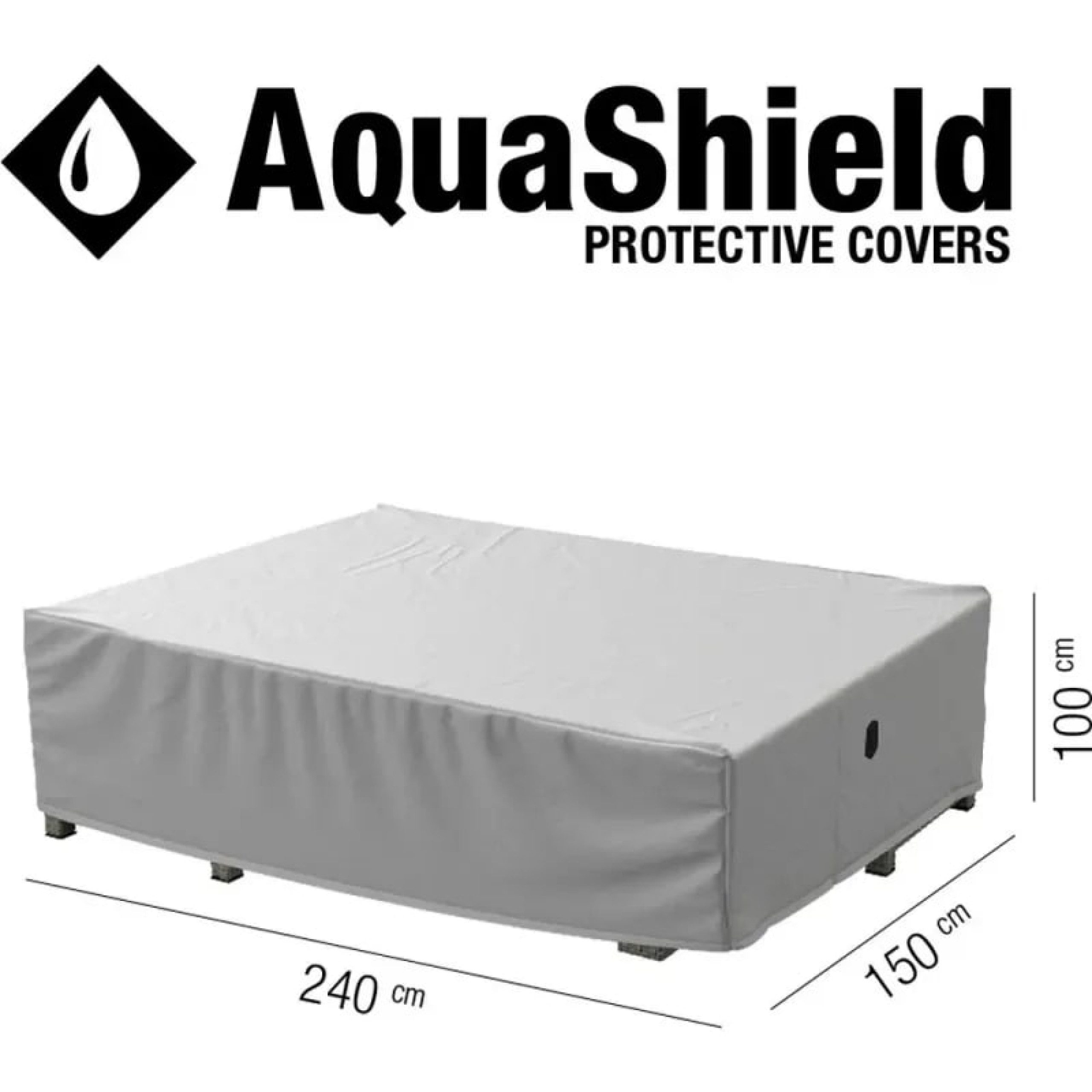 Siena Garden Gartenlounge-Set Siena Garden AquaShield Sitzgruppenhülle Schutzhülle 220x150x100 cm