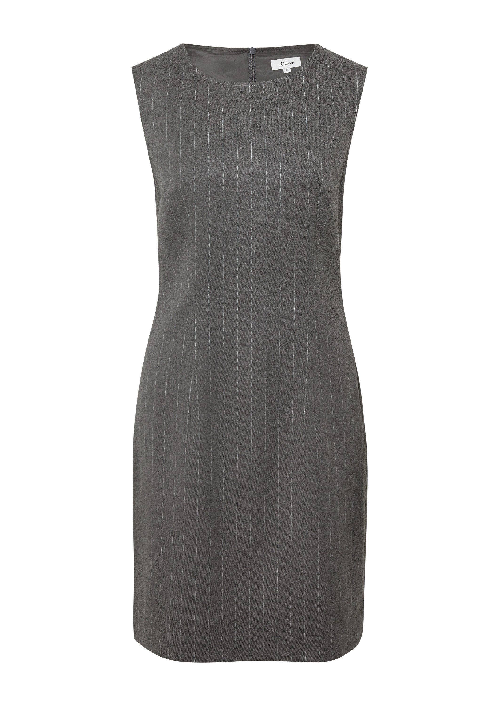 s.Oliver Minikleid Kleid Kurzes gefüttertes Kleid mit Nadelstreifen günstig online kaufen