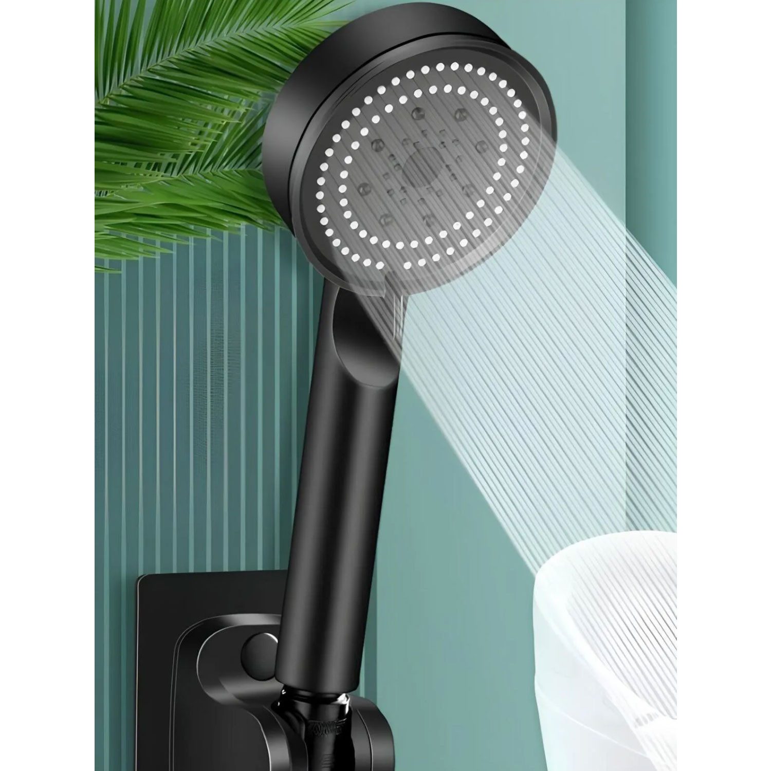 Jungengel Regenduschkopf Wassersparender Multifunktionsduschkopf Schwarz Br günstig online kaufen