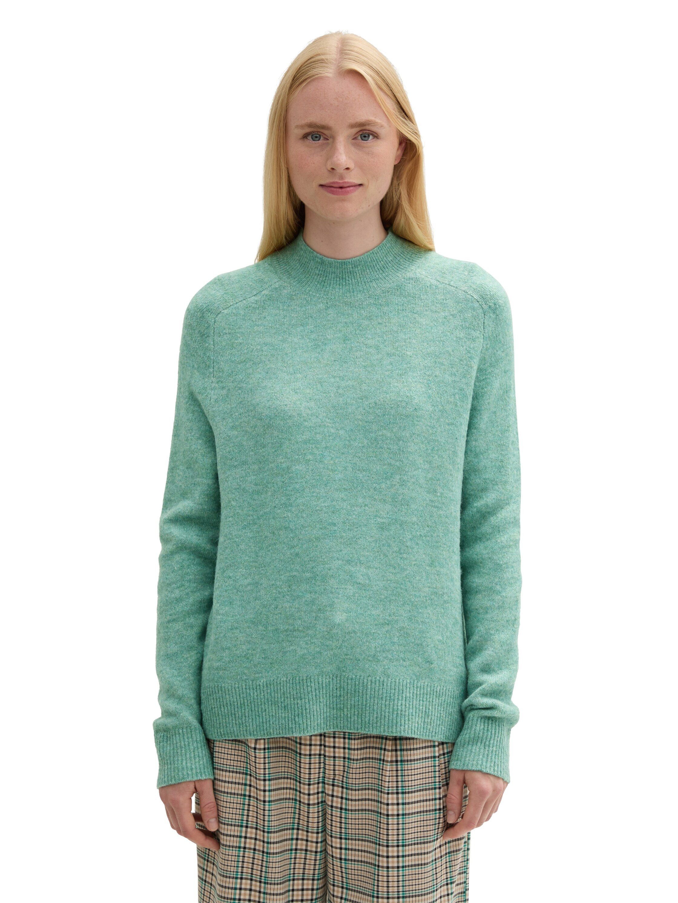 TOM TAILOR Denim Strickpullover mit extra günstig online kaufen