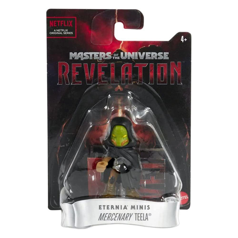 Mattel® Spielfigur Masters of the Universe Eternia Minis, (8 cm Figur), Revelation Figur: Mercenary Teela