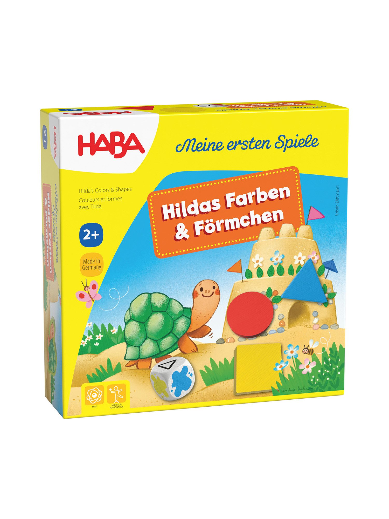 Haba Spiel Meine ersten Spiele – Hildas Farben & Förmchen, unisex neutral