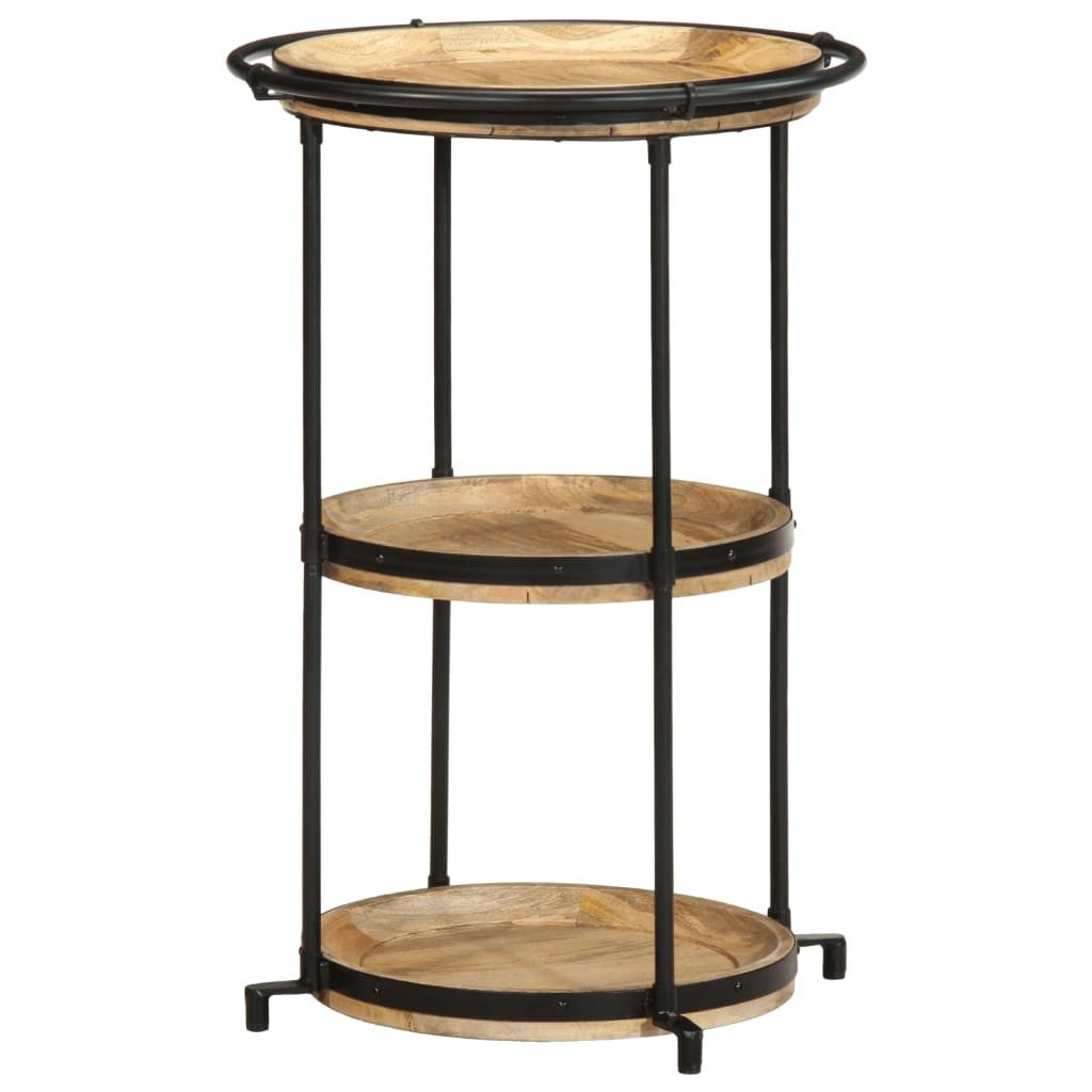 vidaXL Beistelltisch Beistelltisch Ø55x83 cm Massivholz günstig online kaufen