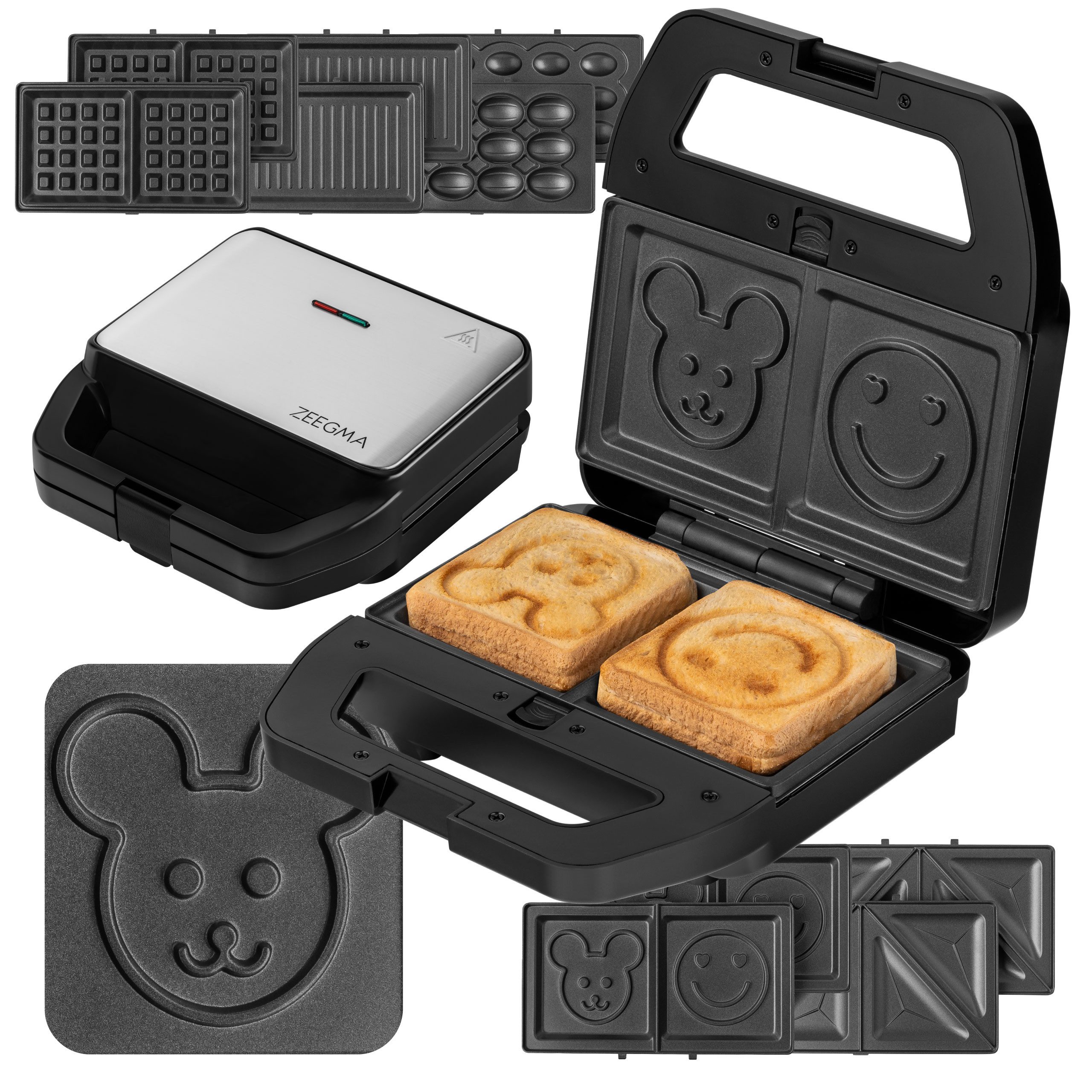 4-in-1-Sandwichmaker ROTEE CHEF MULTI
