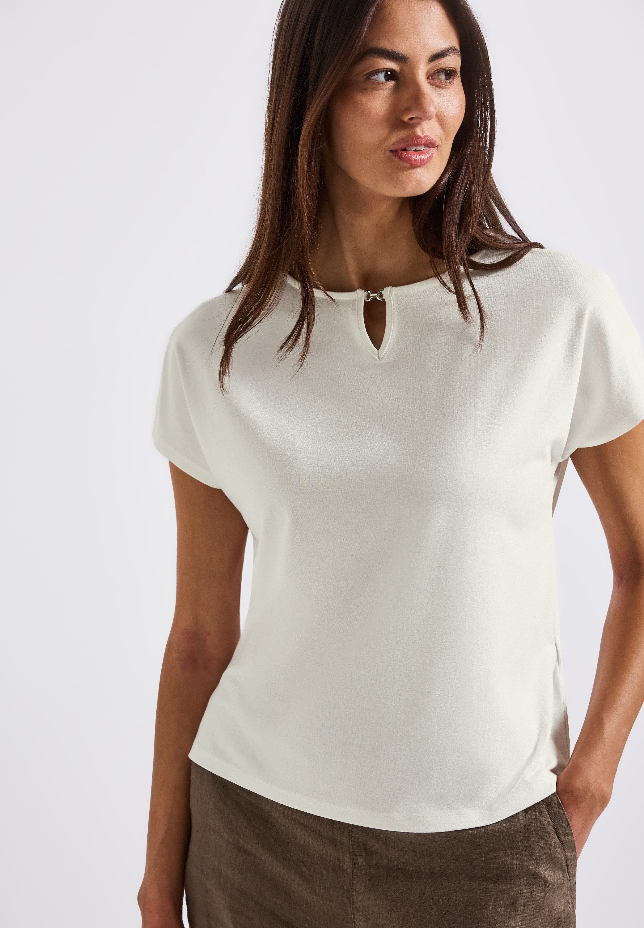 STREET ONE T-Shirt, aus softer Viskose günstig online kaufen