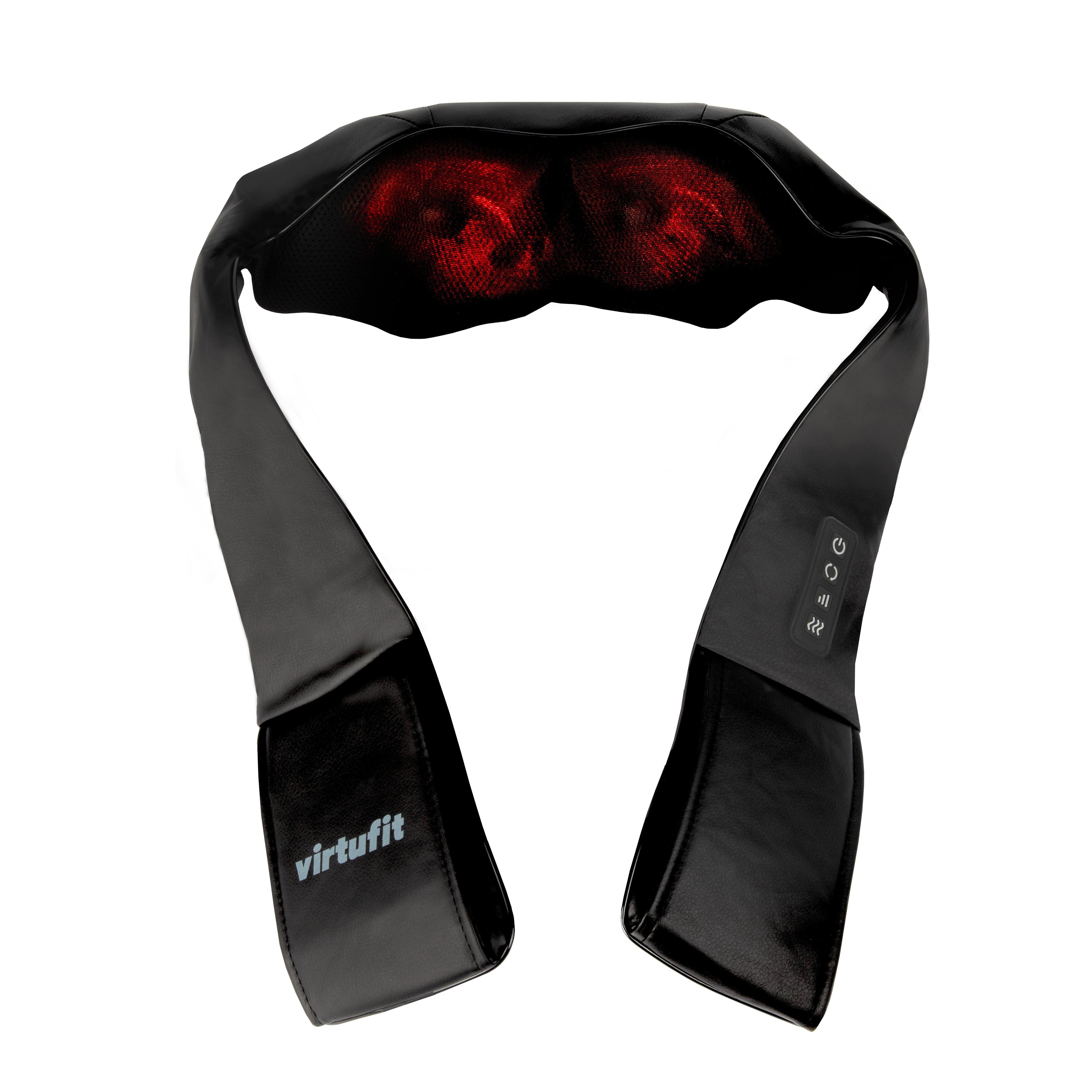 VirtuFit Shiatsu-Massagekissen VirtuFit Kabelloses Nackenmassagekissen Pro Shiatsu mit Wärmefunktion