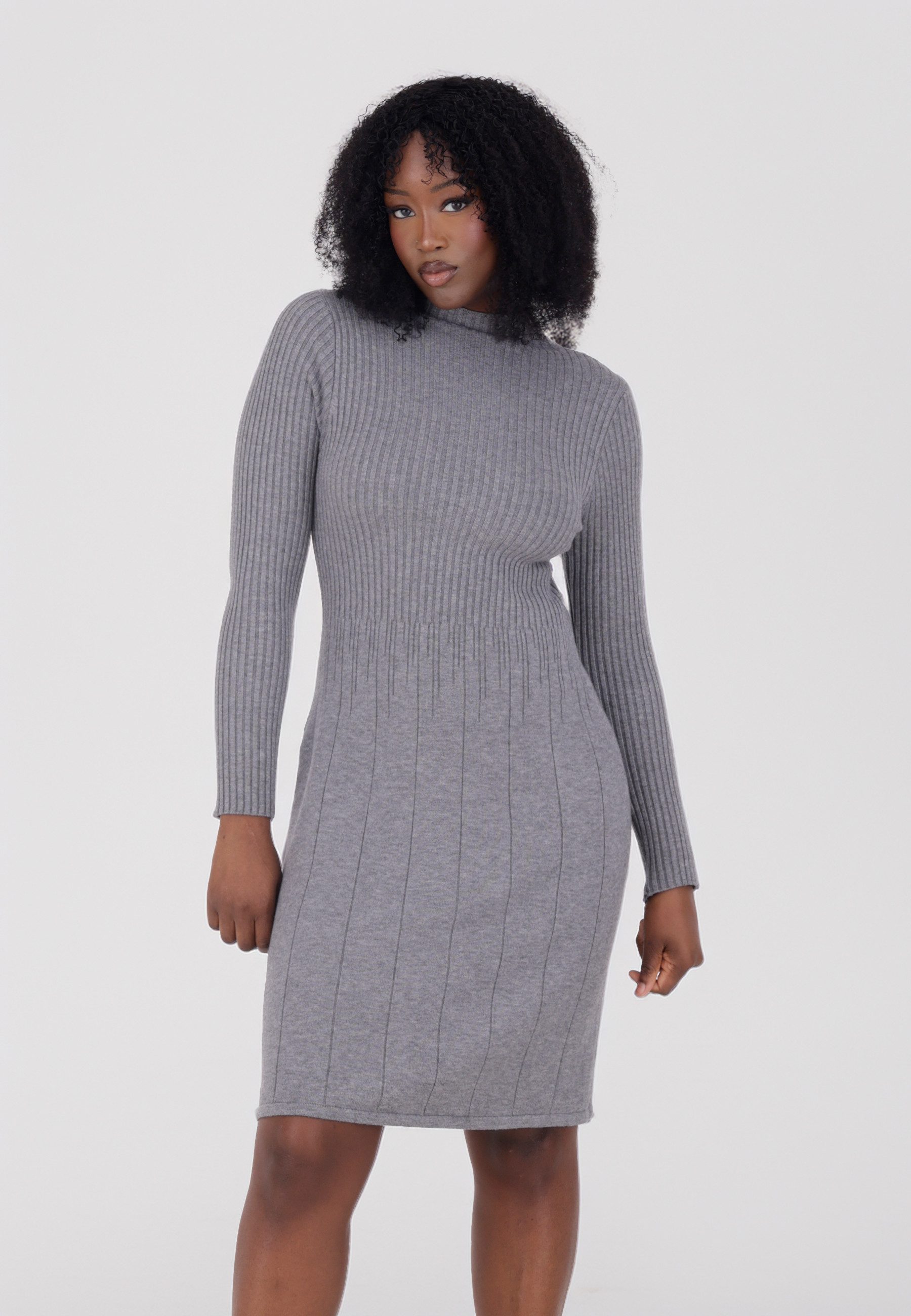 YC Fashion & Style Minikleid Figurbetont & Bequem One Size (34-42) in Unifa günstig online kaufen