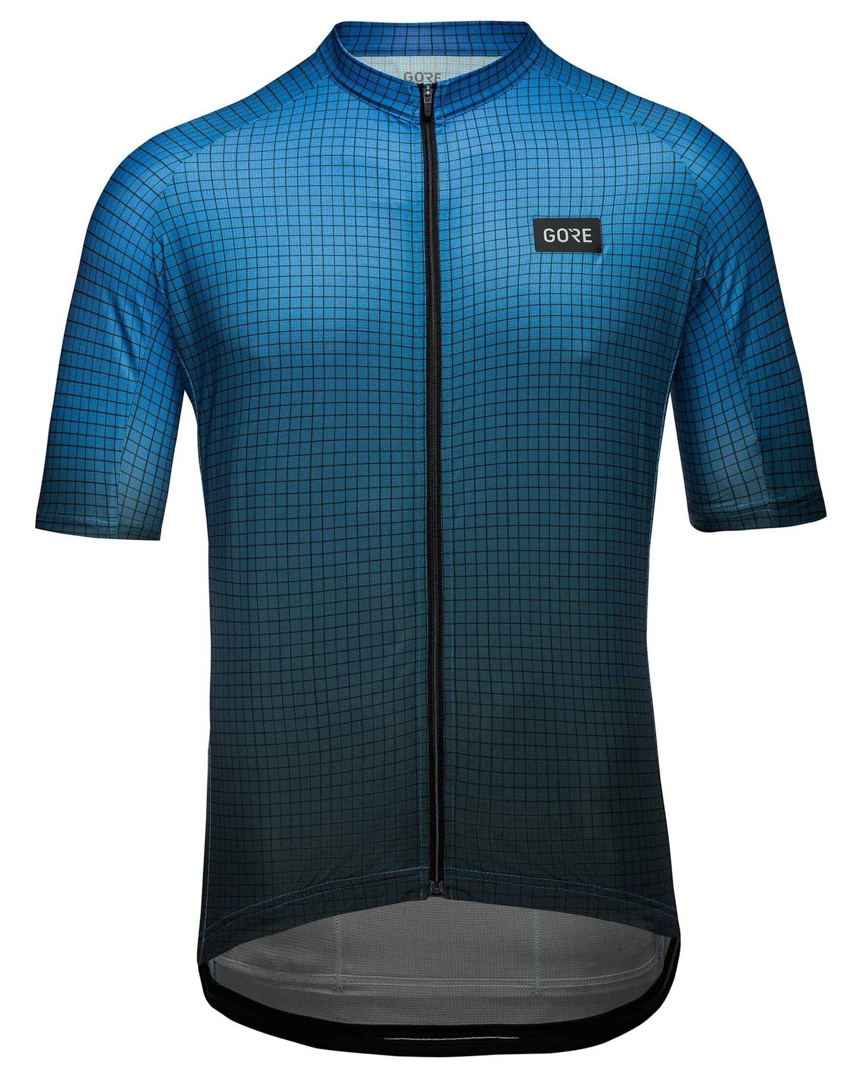 Kurzarm, GORE® Herren Atmungsaktives Radtrikot vielseitiges Radtrikot Herren Wear FADE Fahrradtrikot GRID