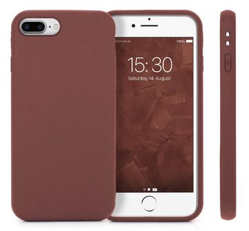 MyGadget Handyhülle Silikon Hülle für Apple iPhone 7 Plus / 8 Plus, robuste Schutzhülle TPU Case slim Silikonhülle Back Cover kratzfest
