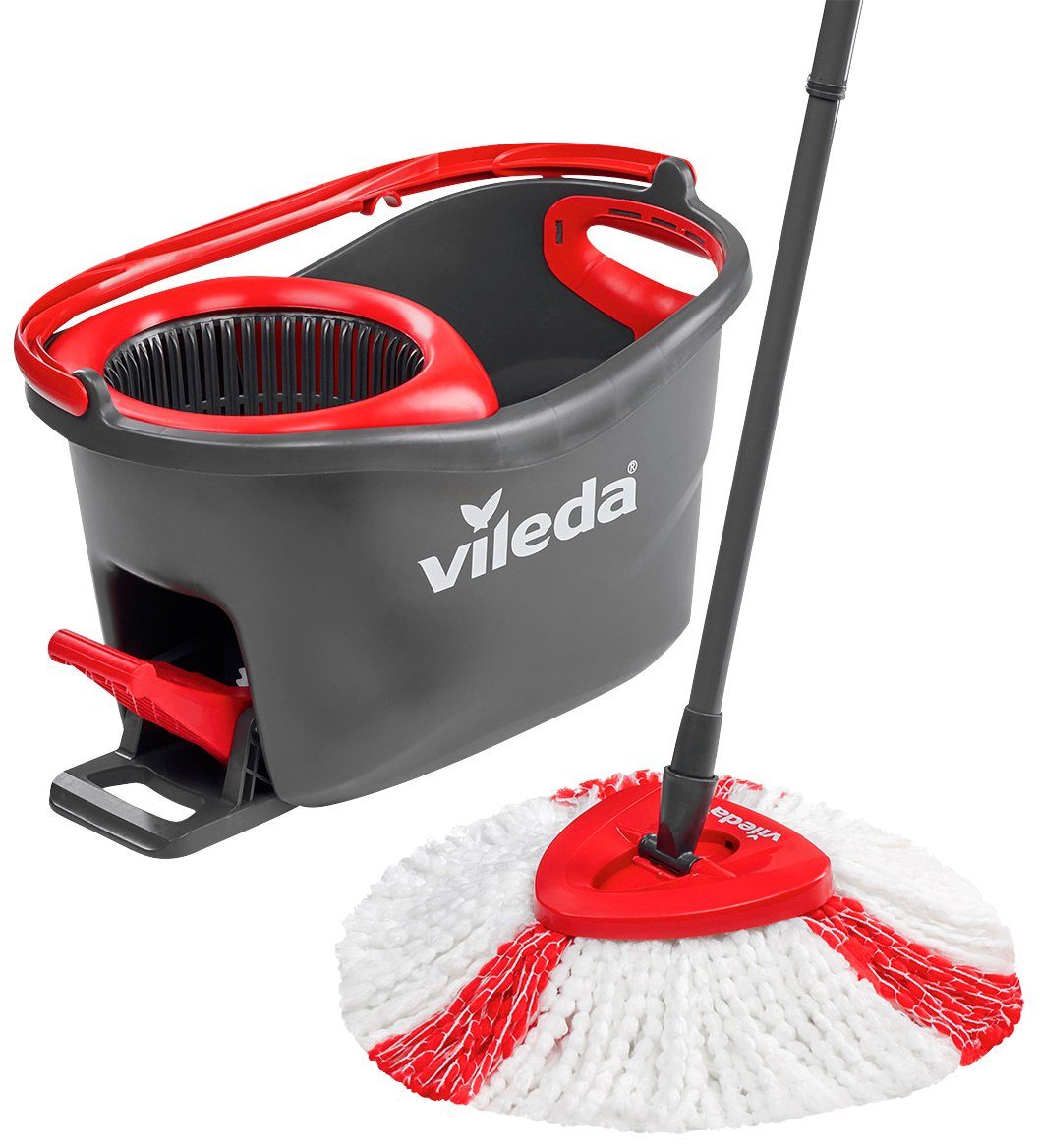 Turbo Parkett, Laminat, für Bodenwischer-Set Wring Easy Vileda ideal & Clean, Fliesen