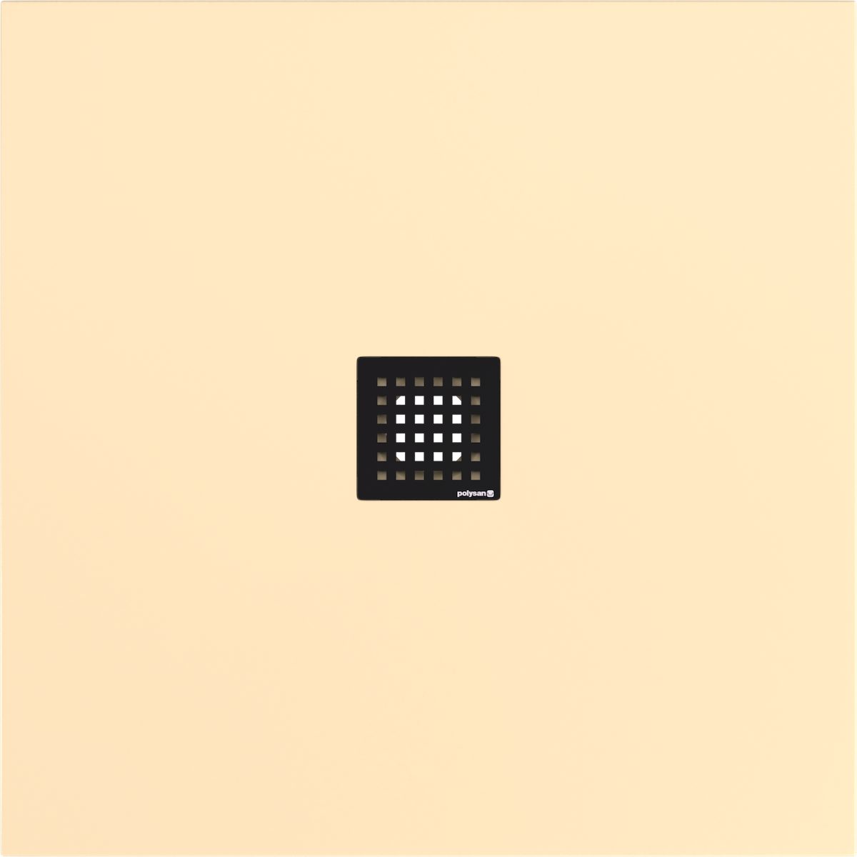 Polysan s.r.o. Duschwanne FLEXIA Gussmarmor-Duschwanne 90x90cm, Verkürzungsmöglichkeit, Quadrat, Polysan-71546-81