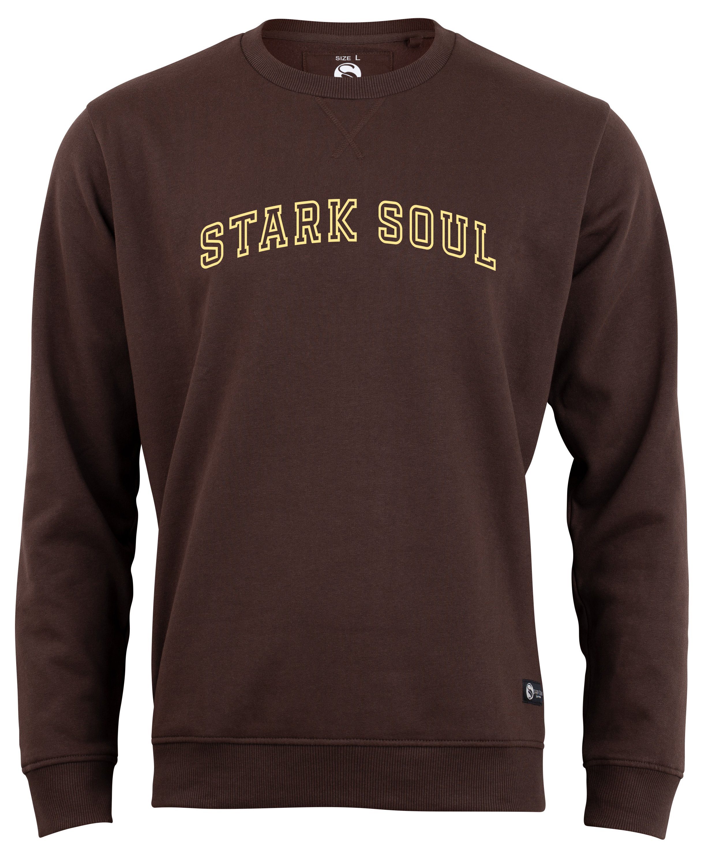 Sweatshirt Sweatshirt "College" Rundhals-Sweater Unisex