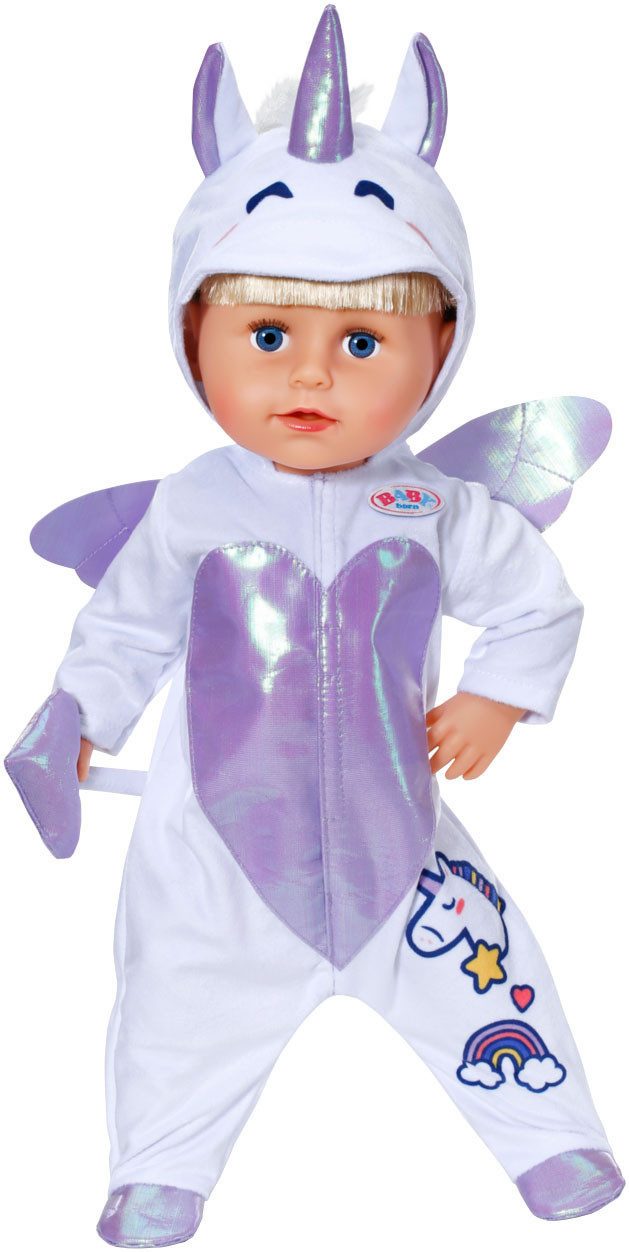 Baby Born Puppenkleidung Einhornanzug, 43 cm, mit Kleiderbügel – Bild 5 von 5