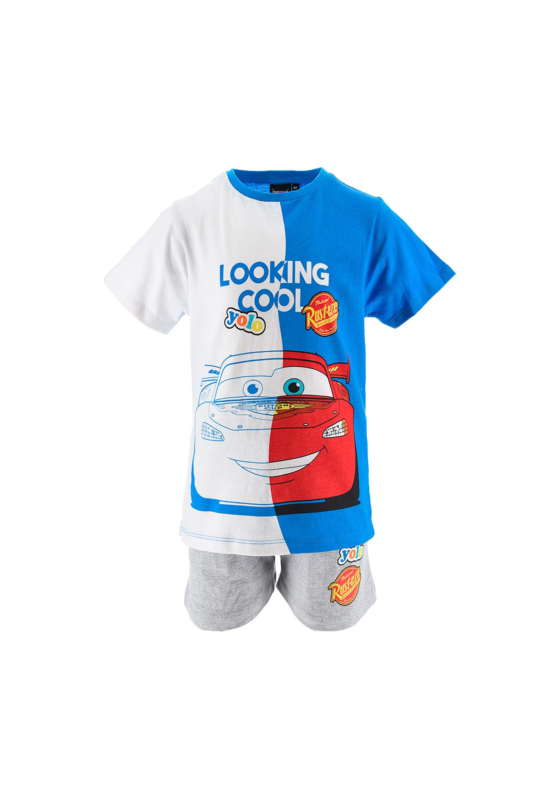 Disney Cars T-Shirt & Shorts Lightning McQueen Одеждаs-Set (2-tlg) Shorty