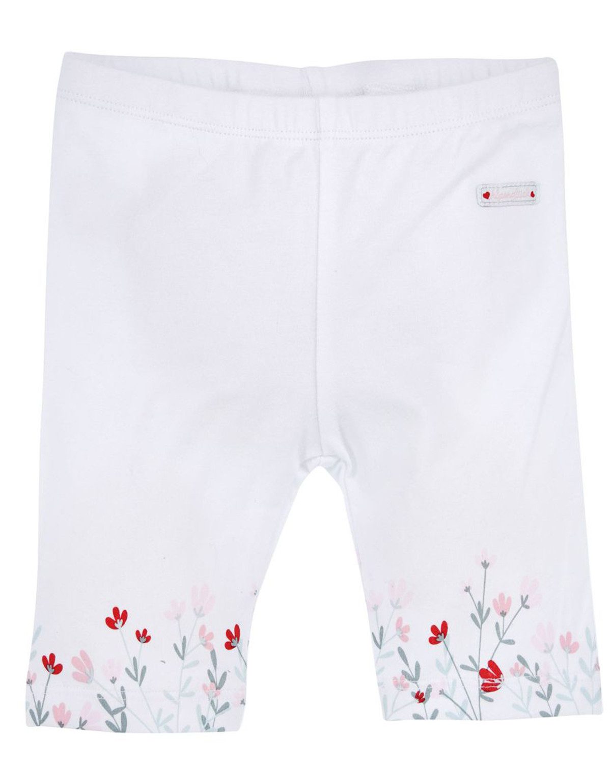 BONDI Trachtenlederhose Baby Mädchen Capri Hose Leggings 'Blumenwiese' 868