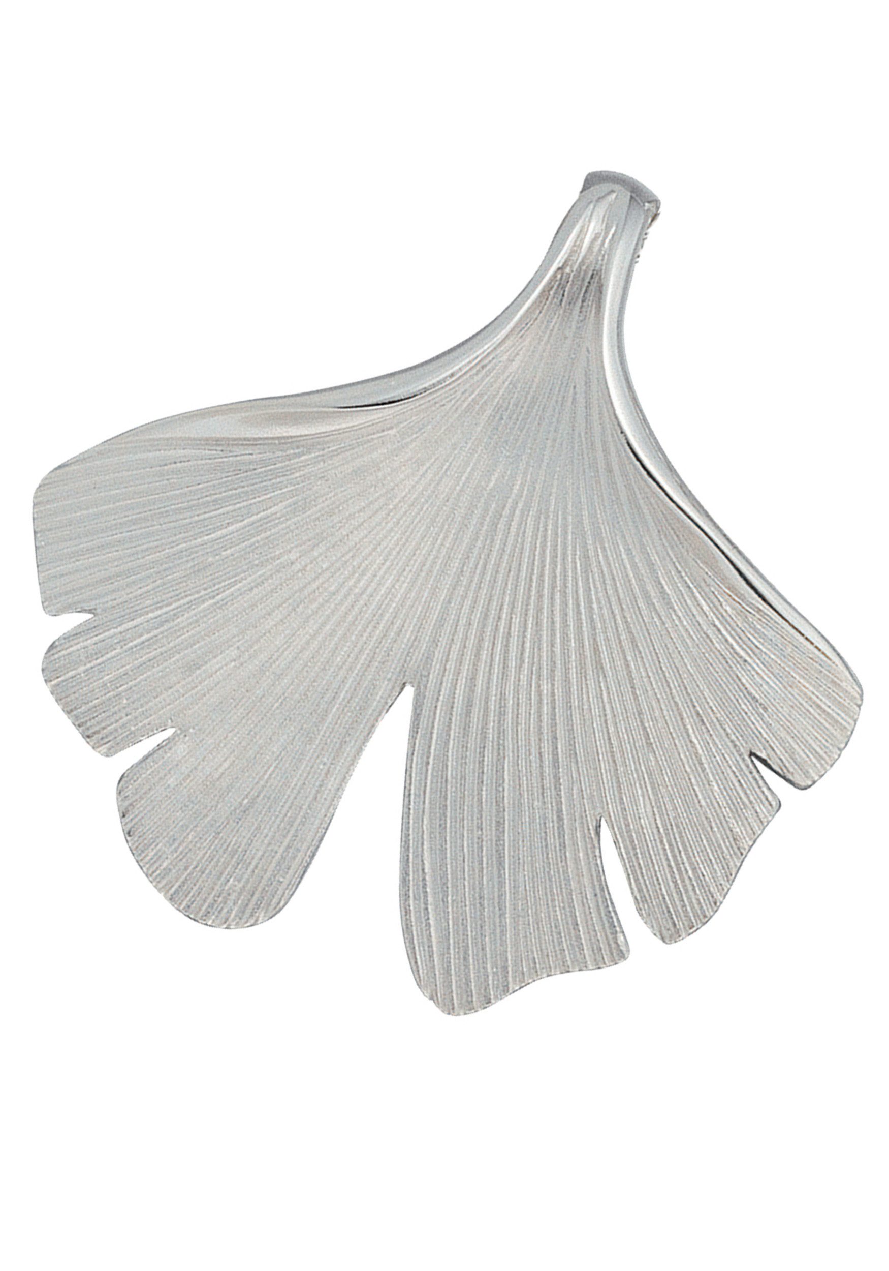 JOBO Kettenanhänger Anhänger Ginkgo Ginko 44 mm, 925 Silber
