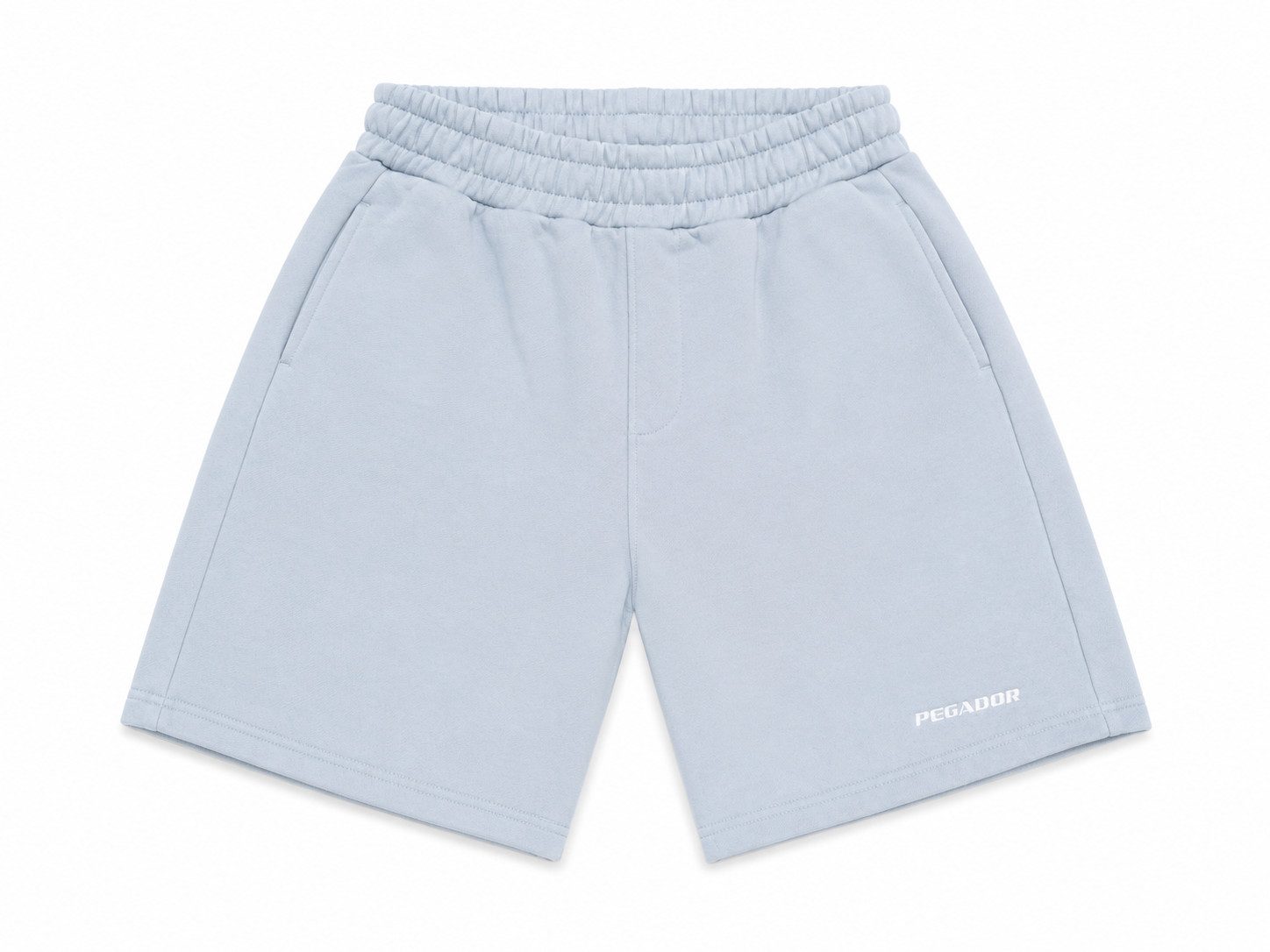 PEGADOR Bermudas Logo Heavy Sweat Shorts PGDR-1569-702/004