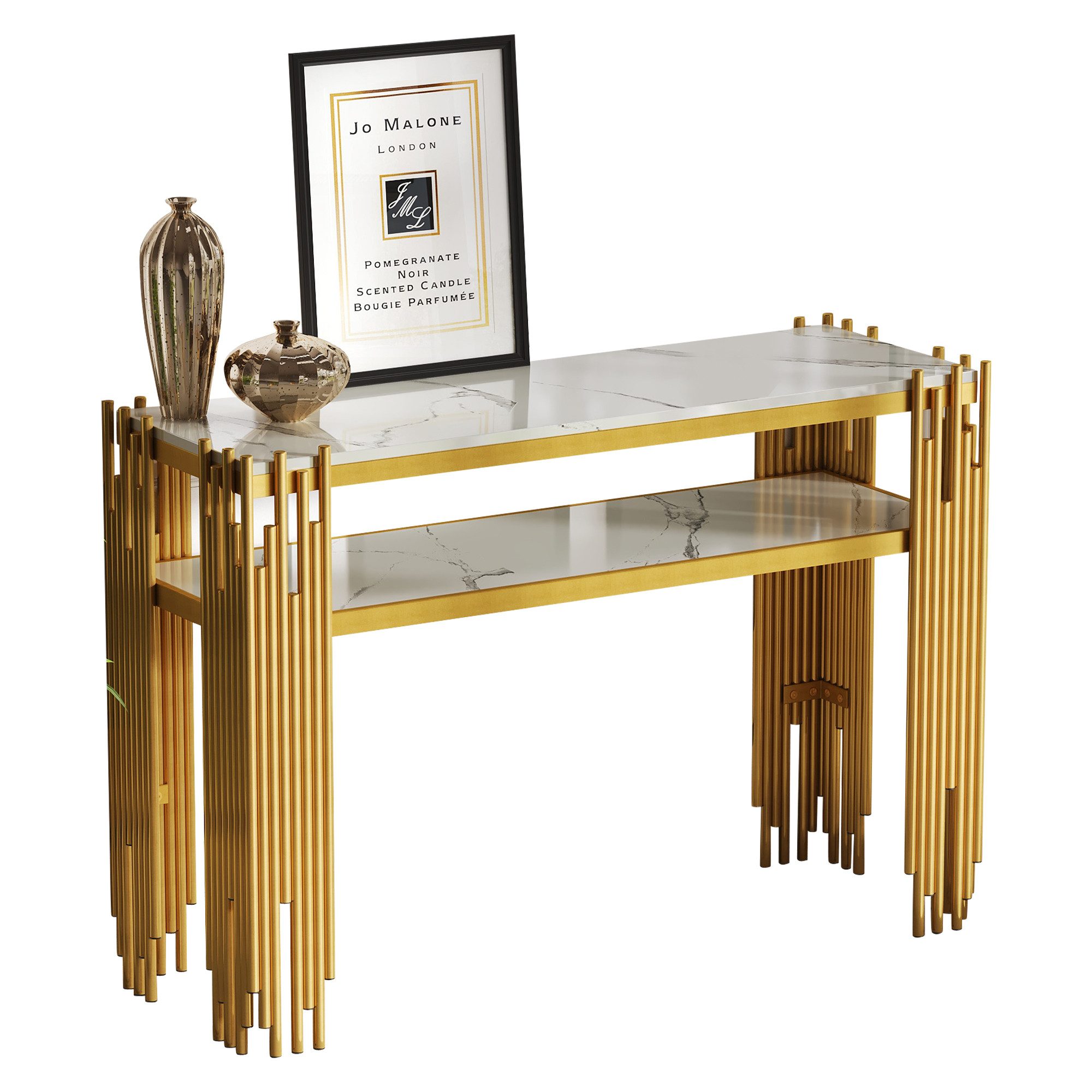 OKWISH Beistelltisch Mid-Century (Konsolentisch, Flurtisch, 1-St., günstig online kaufen
