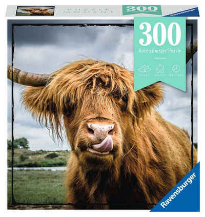 Ravensburger Puzzle 300 Teile Ravensburger Puzzle Moments Highland Cattle 13273, 300 Puzzleteile