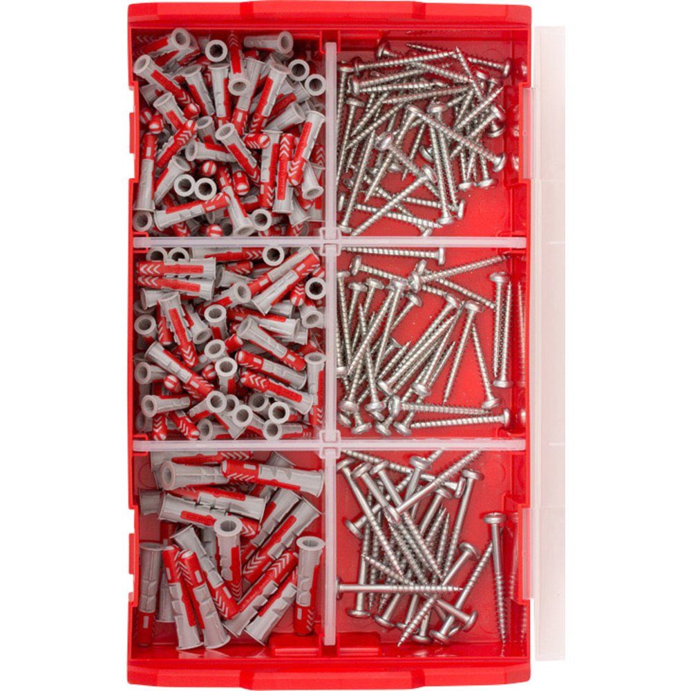 Fischer Dübel-Set Fischer 535970 DUOPOWER Dübelsortiment 300 Teile