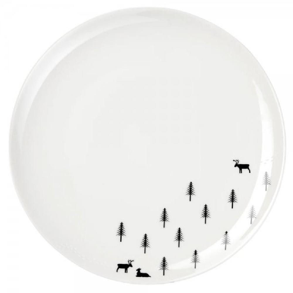 ASA SELECTION Geschirr Asa Speiseteller Schneespuren (26,5cm) günstig online kaufen