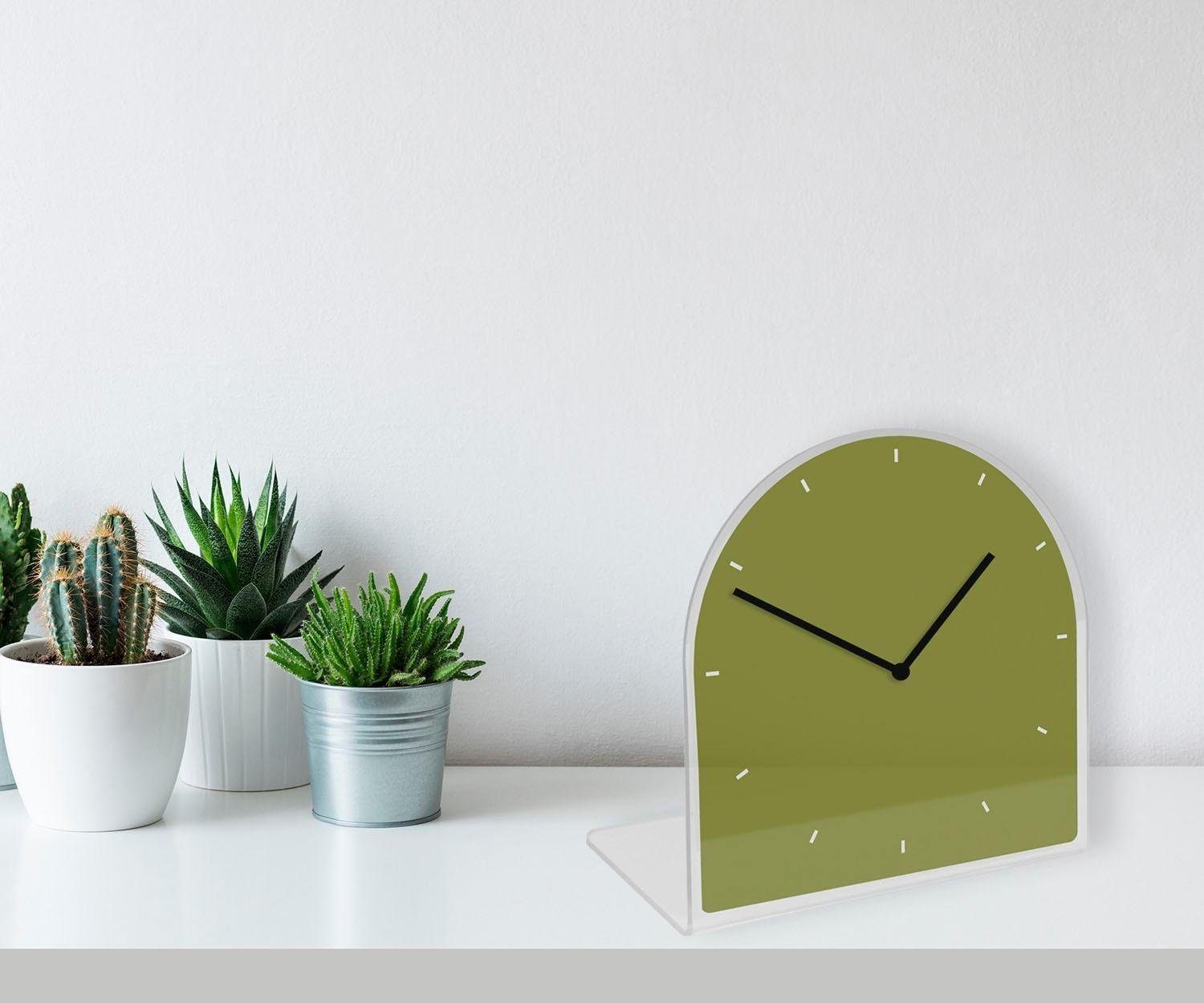 queence Tischuhr Helene Tisch, Uhr, modern, geräuschlos günstig online kaufen