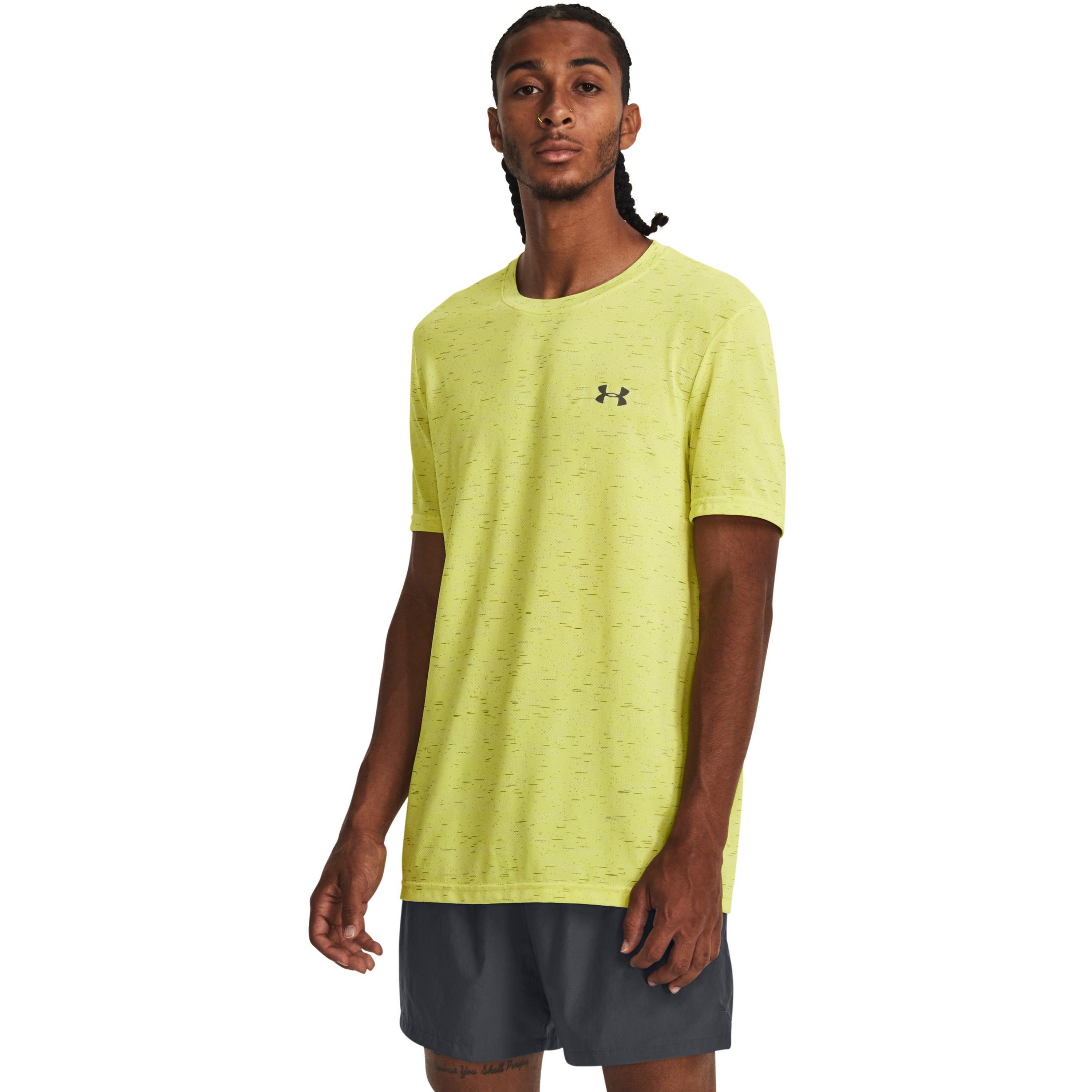 lime Under yellow Seamless Ripple Armour® Funktionsshirt