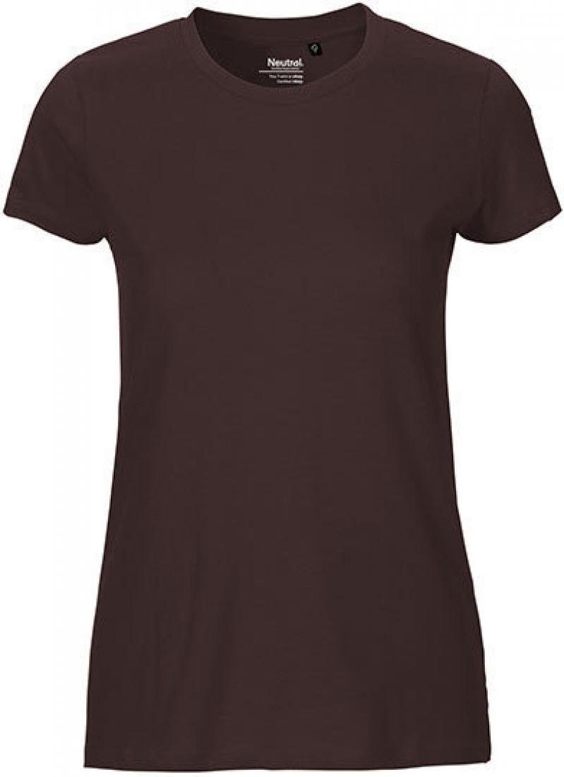 Neutral Rundhalsshirt damen Fitted T-Shirt / 100% Fairtrade-Baumwolle