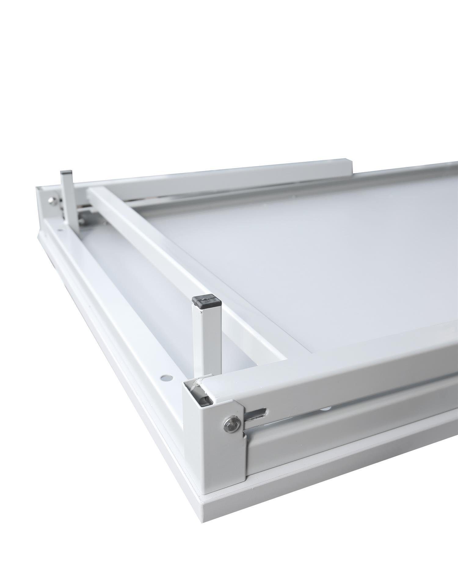 Besprechungstisch Schreibtisch mm 4-Fuß Steelboxx Klapptisch x 700 x 1400 750