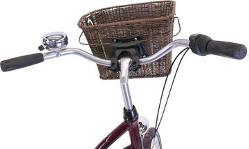 HAWK Bikes Cityrad HAWK City Classic Joy Bordeaux, 3 Gang Shimano Nexus Schaltwerk, für Damen und Herren
