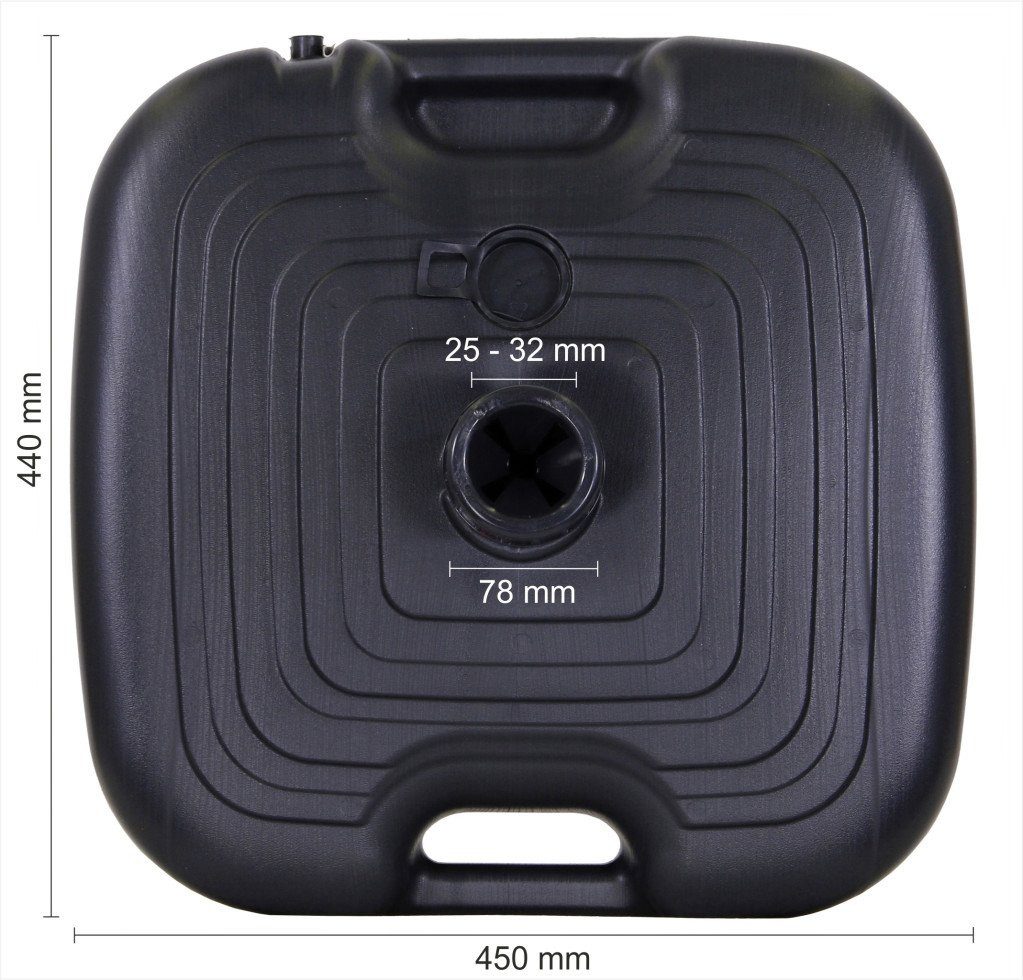 Schneider Schirme Schirmständer Schneider Schirmständer PE 20 L schwarz