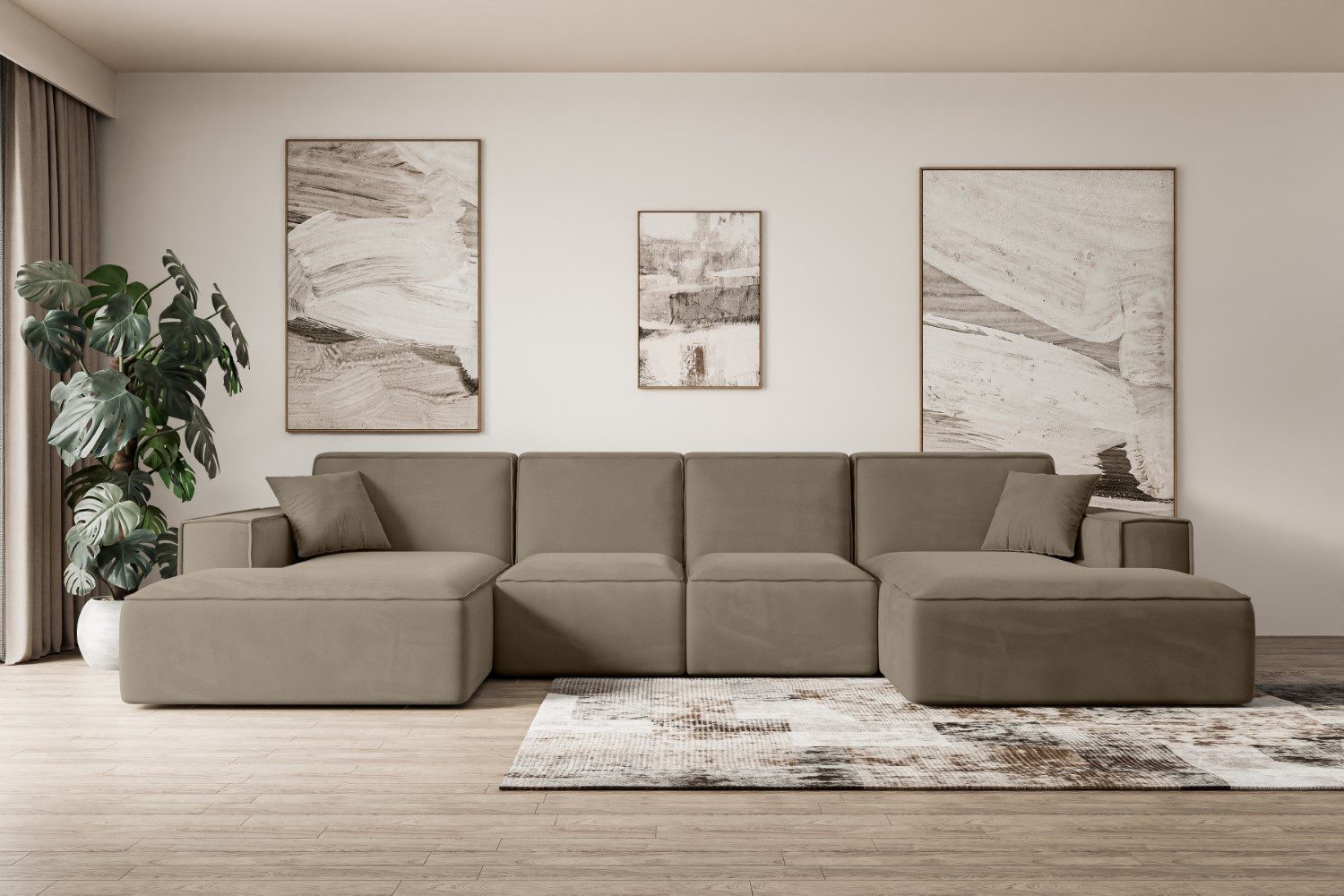 ALTDECOR Wohnlandschaft SIERRA-U, Sofa Praktische Bequeme günstig online kaufen