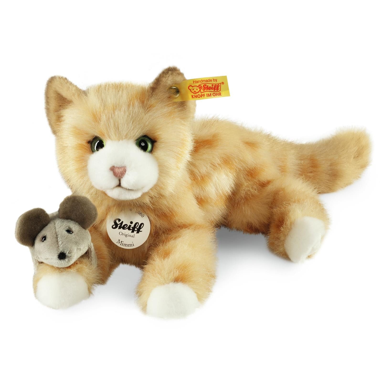 Tachi Peluche De Gato Negro, Peluche Grande Tumbado, 32 Cm