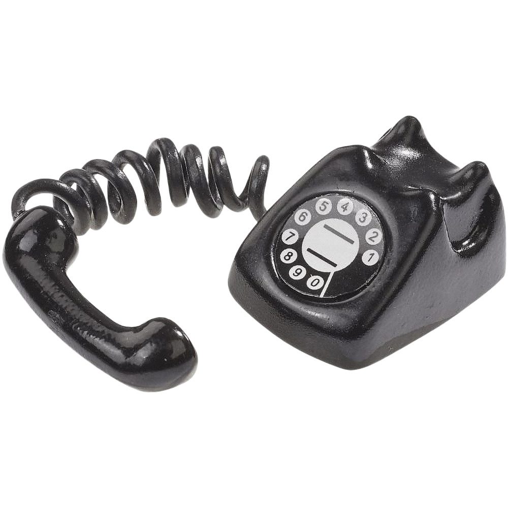 HobbyFun Dekofigur Miniatur- Telefon, 1.7 x 1.7 cm