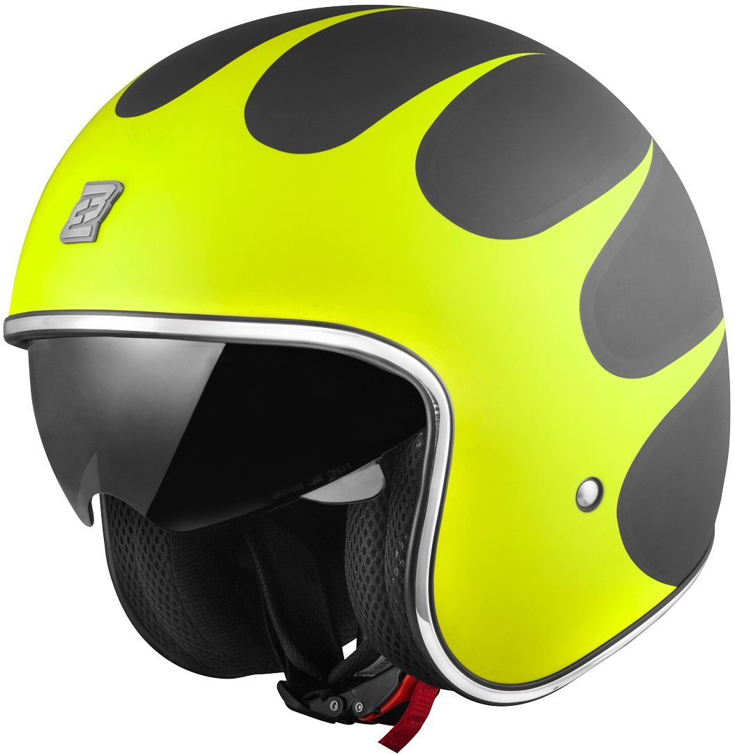 Bogotto Motorradhelm V537 Wogi Jethelm, Sonnenvisier