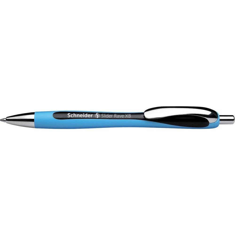 Schneider Druckkugelschreiber Kugelschreiber 0.7 mm Schreibfarbe blau/schwarz