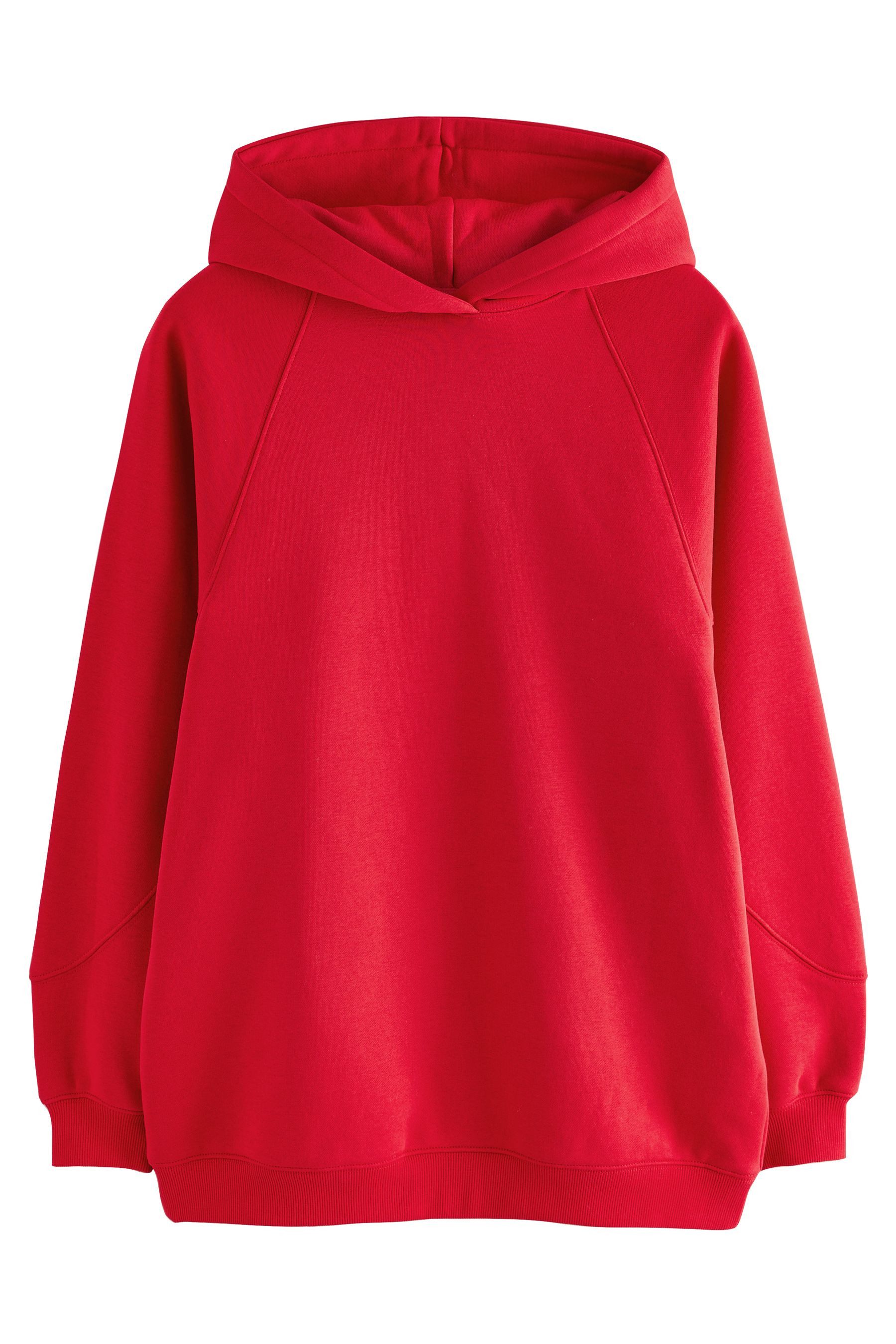 Next Kapuzenpullover Langes Oversized Relaxed Fit Hoodie mit Ziernähten (1- günstig online kaufen
