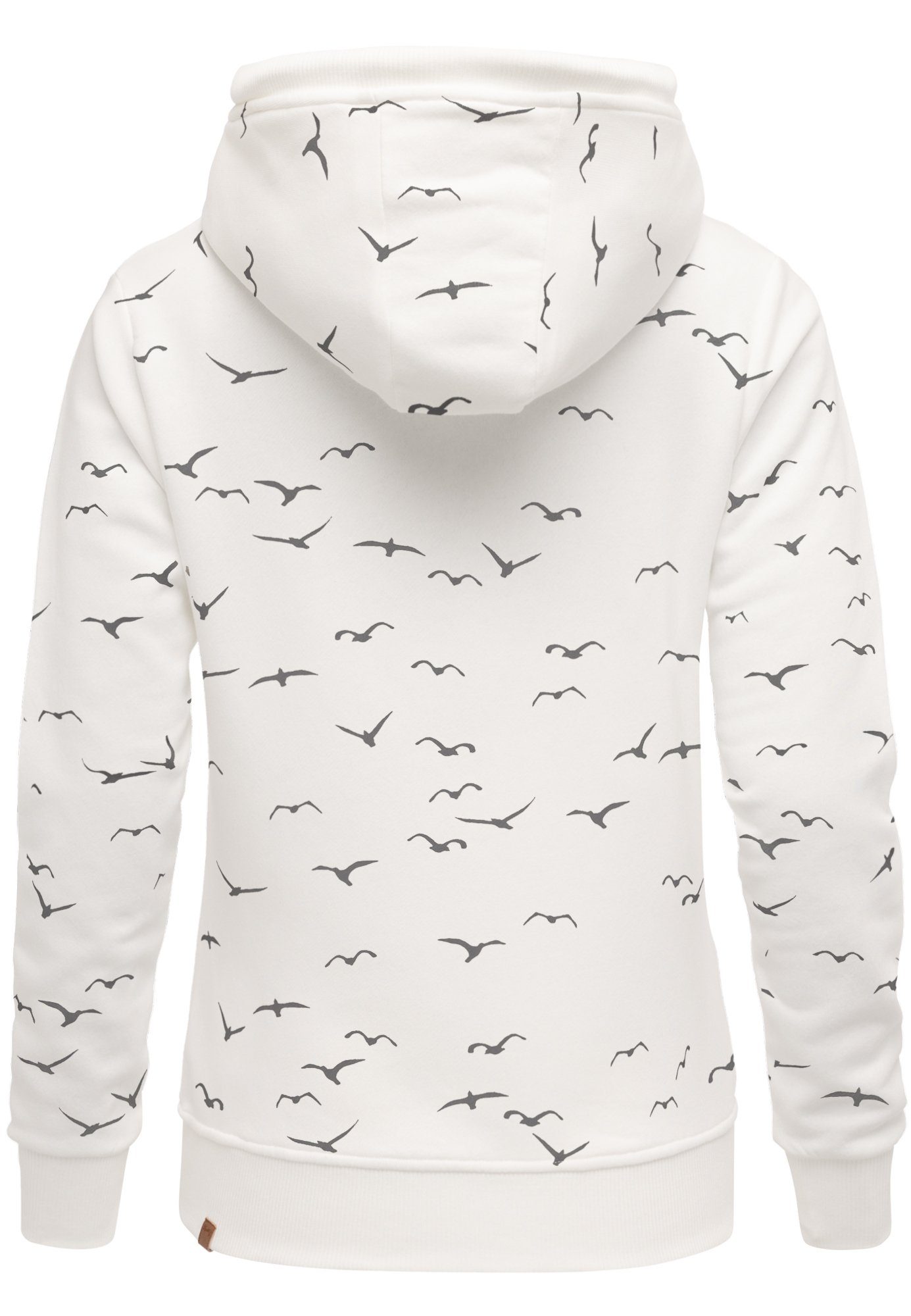 REPUBLIX Kapuzenpullover LOLA Damen Hoodie Sweatshirt Pullover Zipper Jacke günstig online kaufen