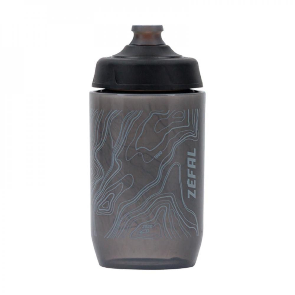 Zefal Trinkflasche Zefal Sense Pro 50 Trinkflasche 500ml schwarz/grau, auslaufsicher, BPA