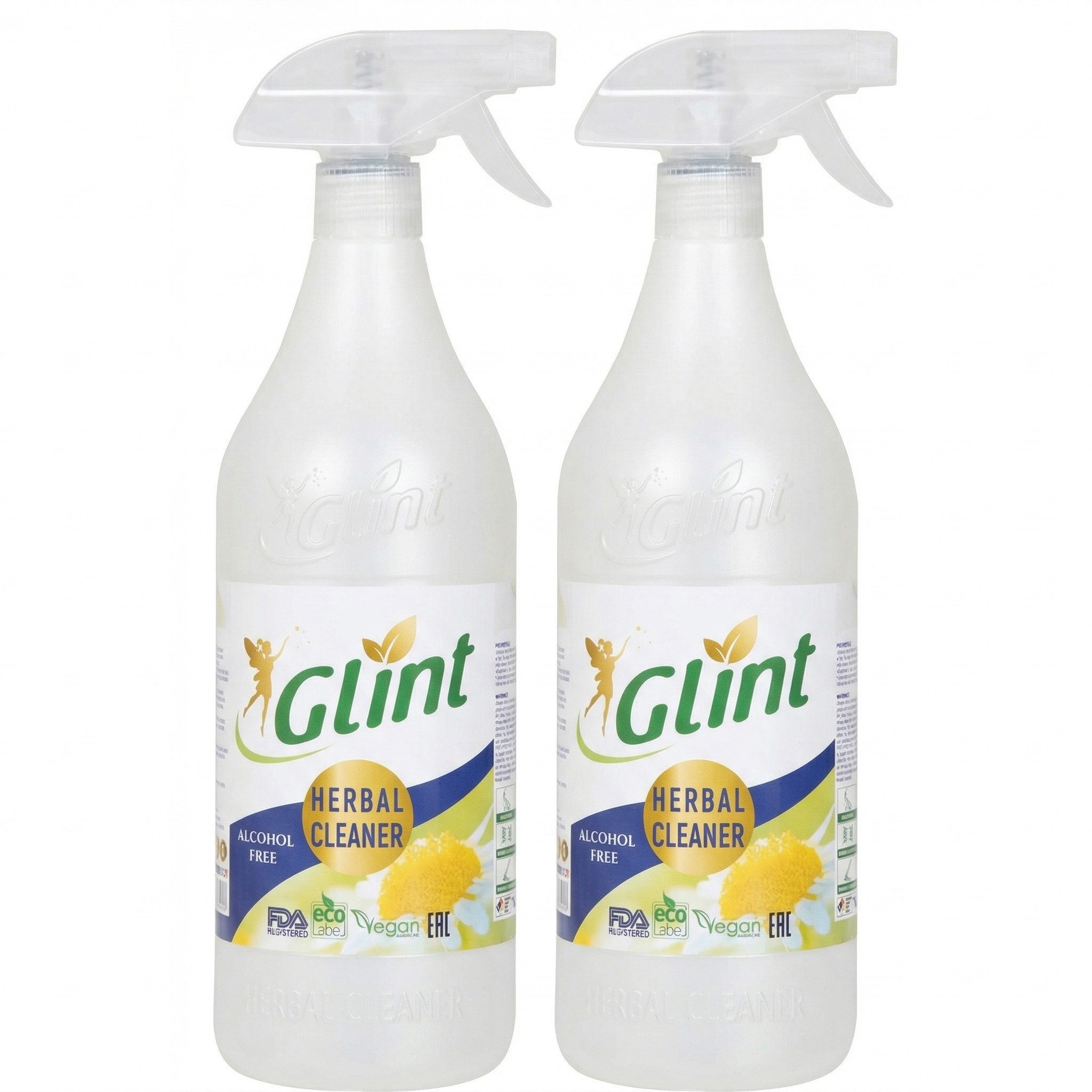 Roxlin Glint Herbal Cleaner Reinigungsspray Allzweck Sprühflasche Kräuter 1L Allzweckreiniger (2-St)