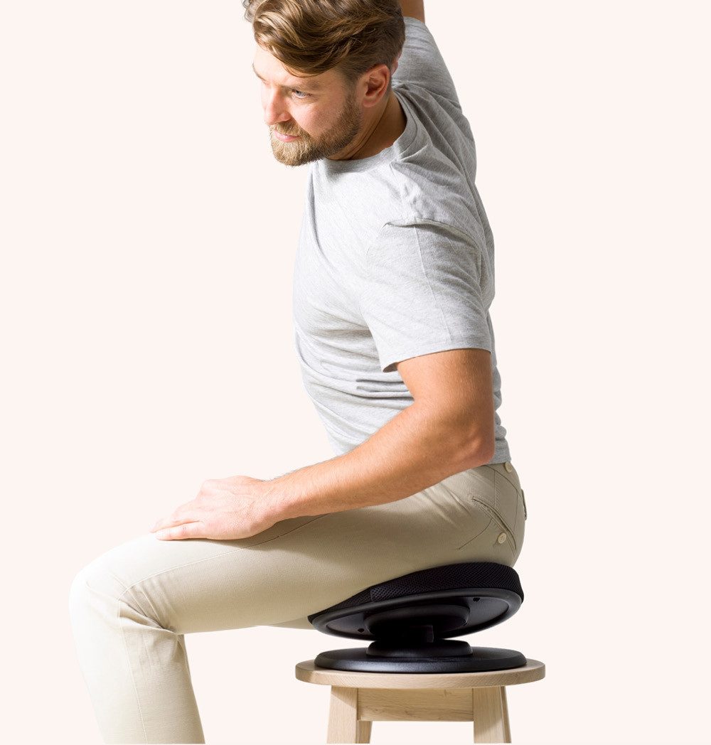 Swedish Posture Balancetrainer Swedish Posture Balance Core Trainingssitz für die Rumpfmuskulatur, Stärkung der Beckenmuskulatur, bewegliche Oberfläche
