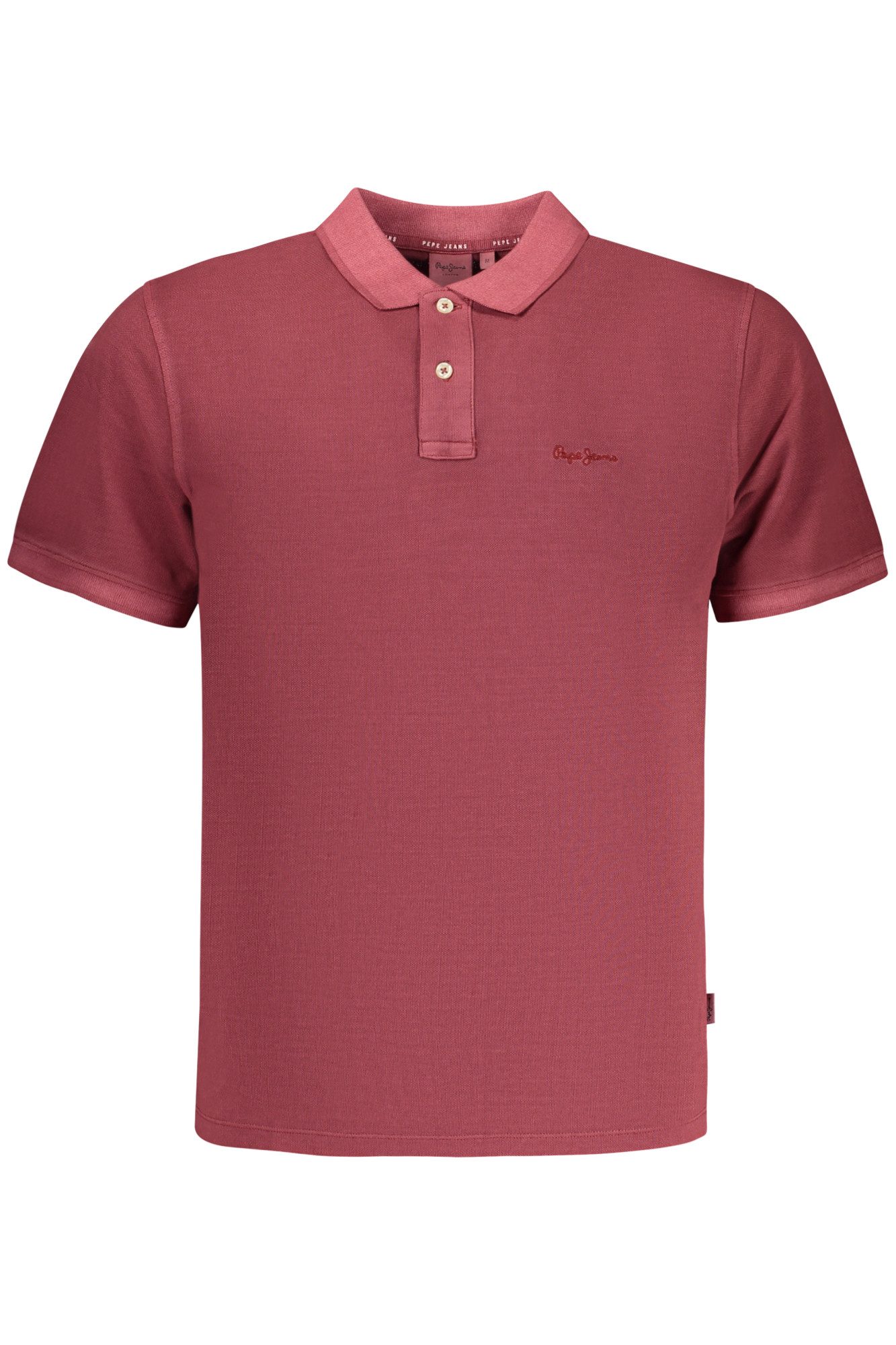 Pepe Jeans Poloshirt Herren Kurzarm-Poloshirt Rot aus Nachhaltiger