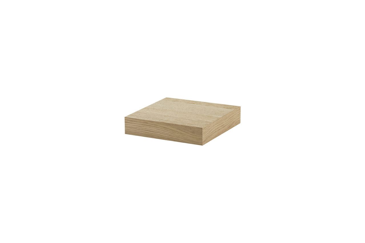 Dolle Wandregal Dolle Wandregal Bigboard 25 x 25 cm Eiche furniert