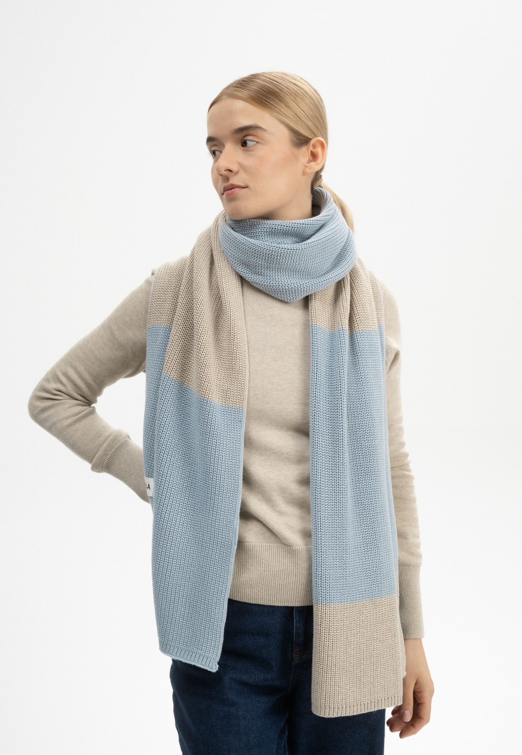 Schal Rippstrick multicolor Schal Style KAZIM