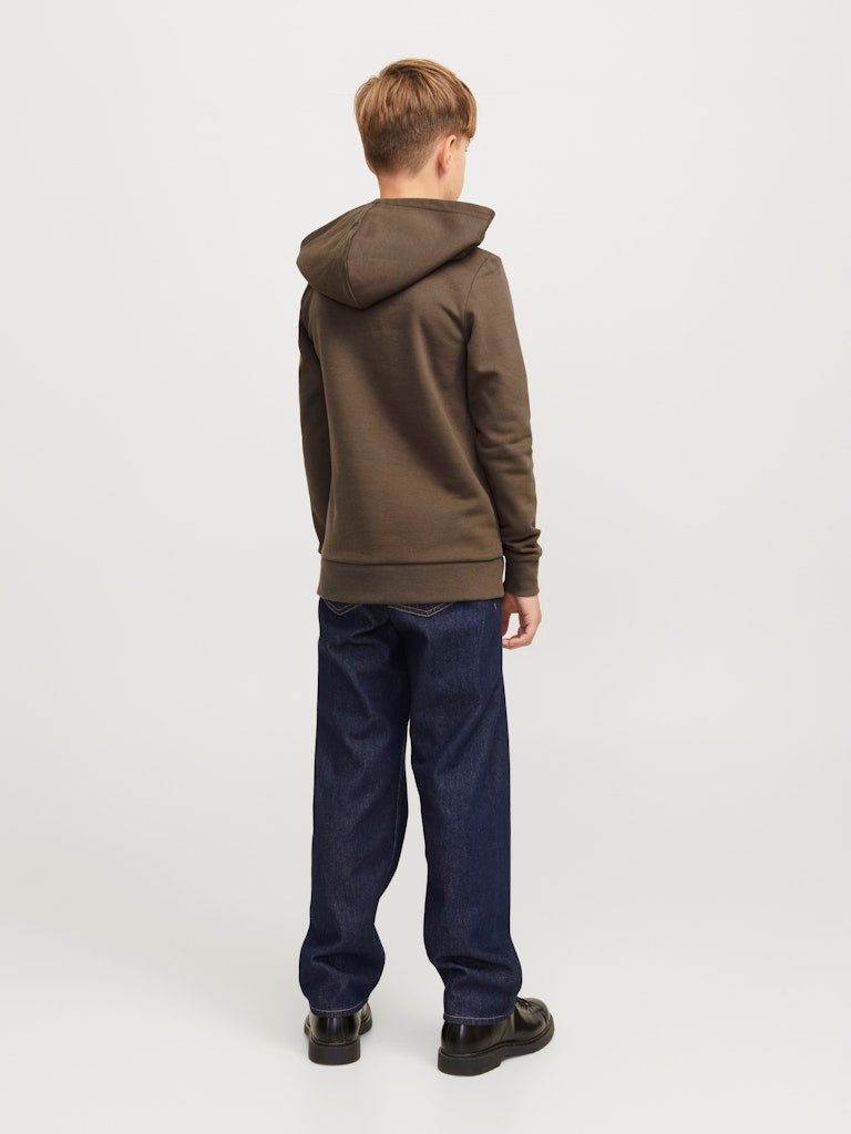 Jack & Jones Junior Kapuzensweatshirt JJKAM VARSITY BRANDING SWEAT HOOD JNR (1-tlg., Hoodie) mit Kängurutasche