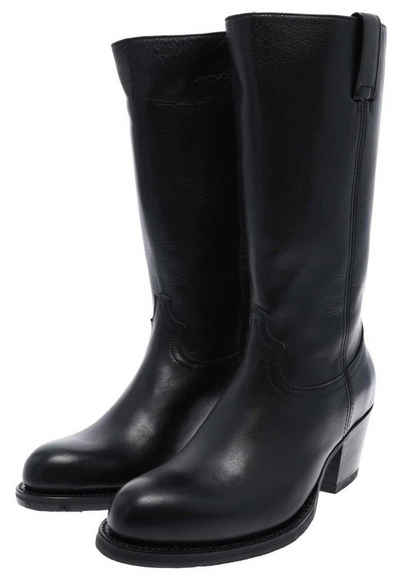 Sendra Boots DEPLUS ALMA 17615 Schwarz Stiefel Damen Lederstiefel