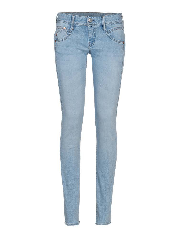 Stretch-Jeans HERRLICHER GILA SLIM Organic Denim crystal L30 5606-OD100-021
